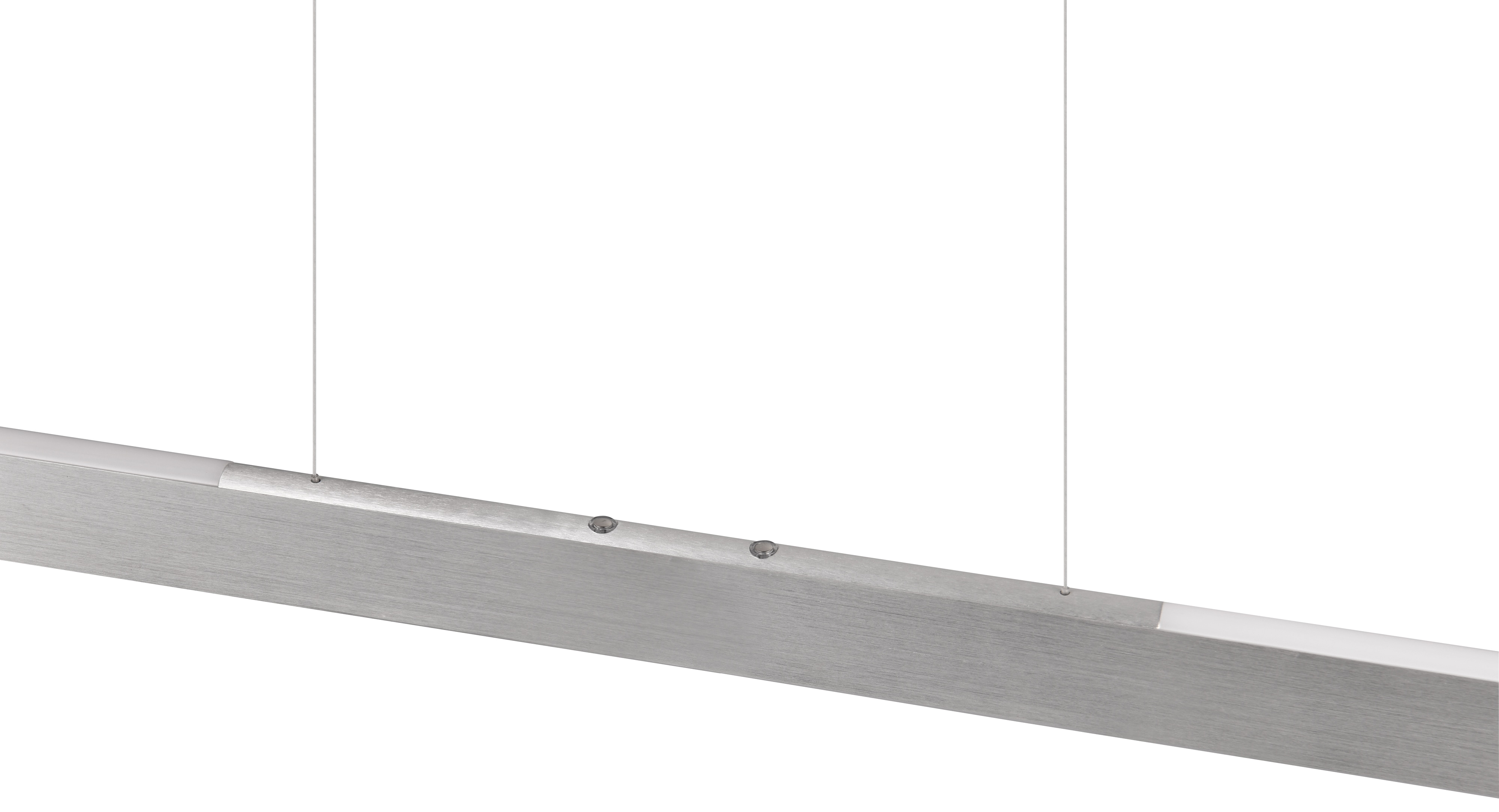 TRIO LED-Pendelleuchte Helios 343310105 aluminiumfarbig, 28 W, 3300 lm, CCT TRIO LED-Pendelleuchte Helios 343310105 aluminiumfarbig, 28 W, 3300 lm, CCT