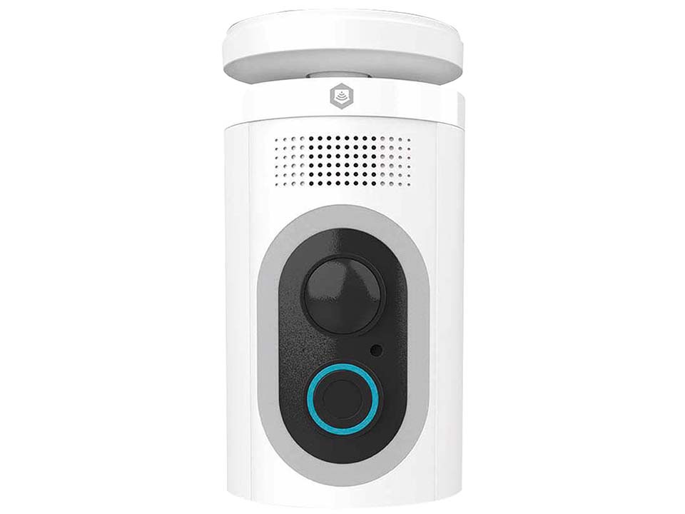 NEDIS SmartLife Außenkamera WIFICBO33WT, 3MP Full HD 1296p, IP65, kabellos, Mensch-Erkennung, Farb-Nachtsicht