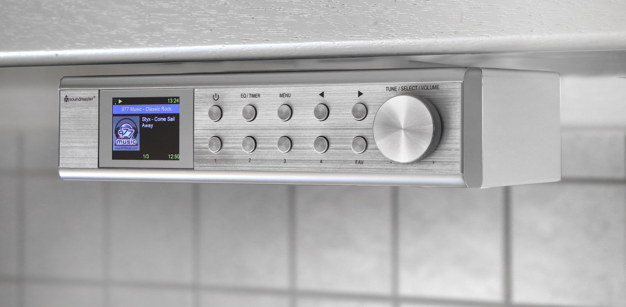 SOUNDMASTER Küchenunterbauradio, IR1500SI, Internet/DAB+, Bluetooth