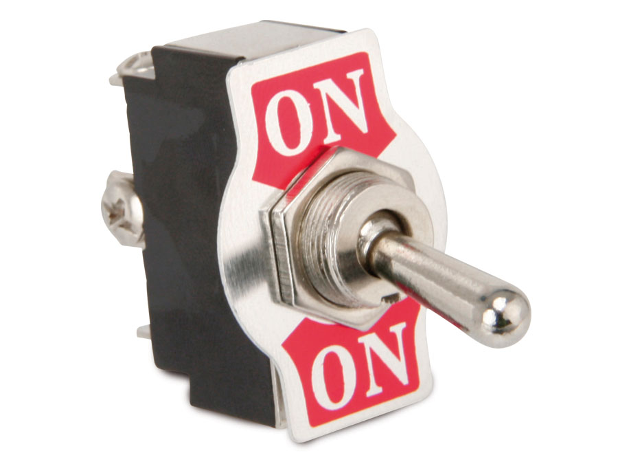 Kippschalter KN3(C)-102A, 1-polig, ON/ON Kippschalter KN3(C)-102A, 1-polig, ON/ON