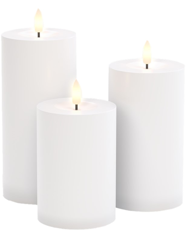 GOOBAY LED-Kerzen 64786, 3er Set, mit Fernbedienung, warmweiß GOOBAY LED-Kerzen 64786, 3er Set, mit Fernbedienung, warmweiß