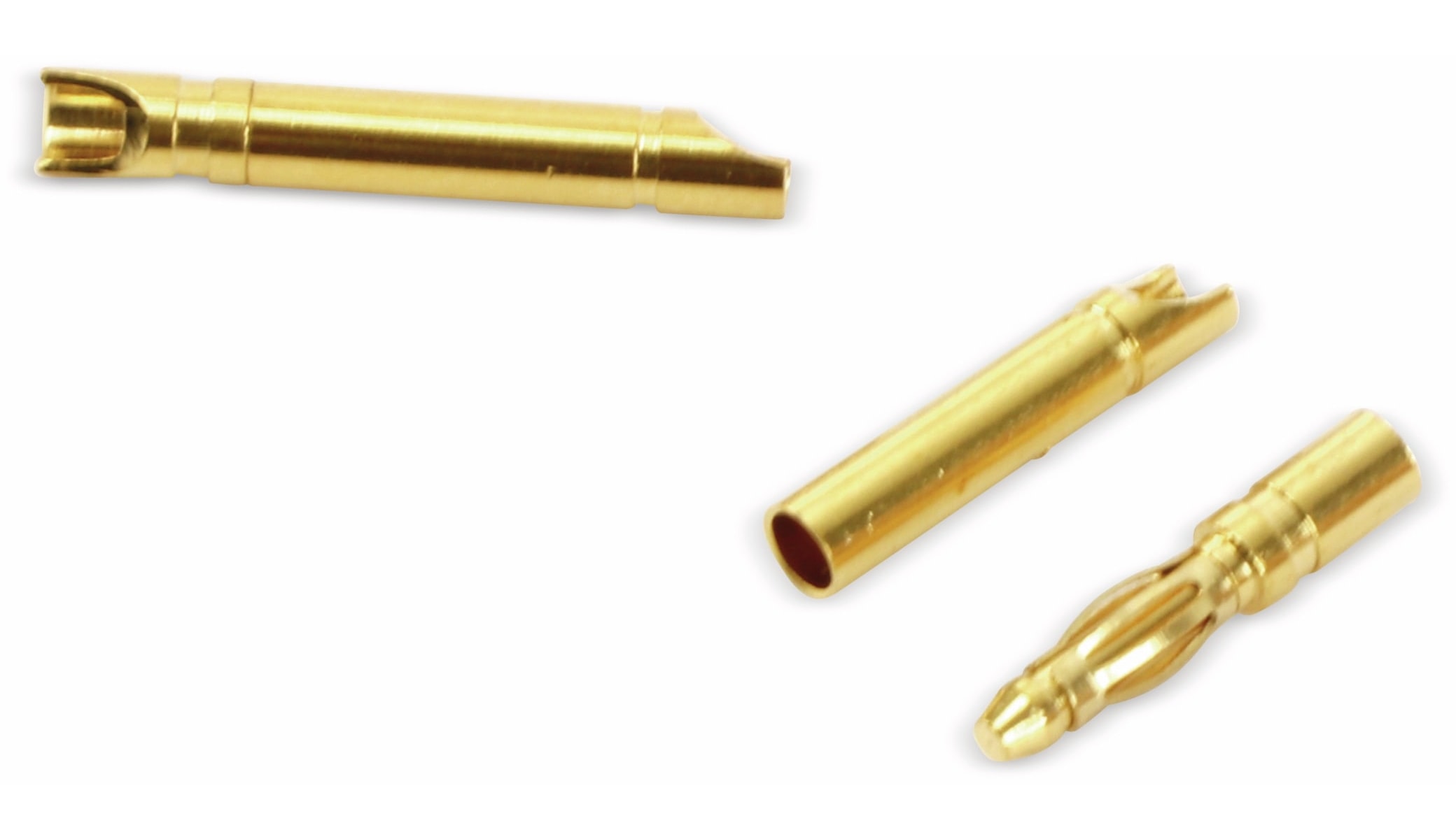 DAYCOM Goldkontakt-Steckerset, 2 mm, 5 Paare DAYCOM Goldkontakt-Steckerset, 2 mm, 5 Paare