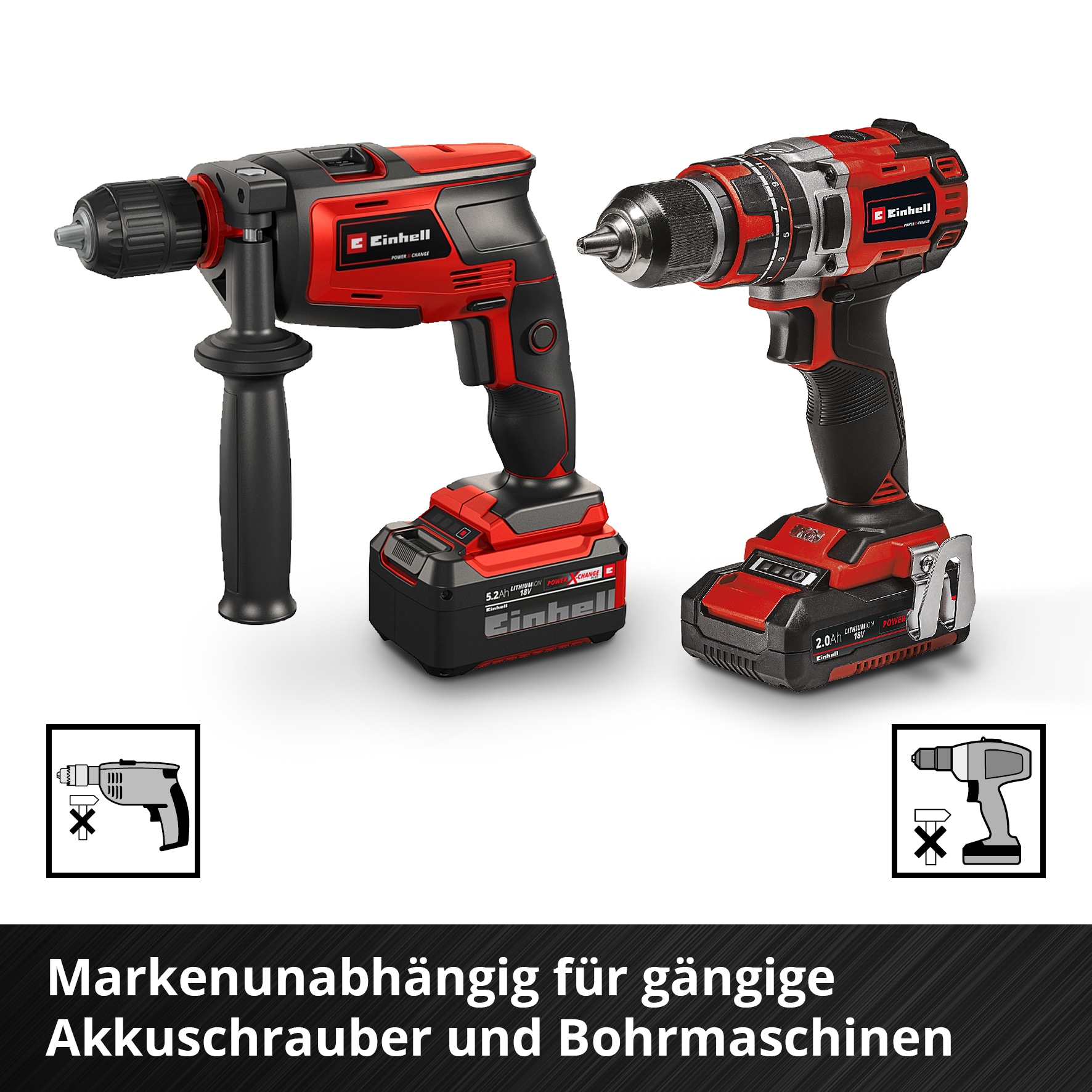 EINHELL Bohrer-Set, 108953, M-Case, 16-teilig