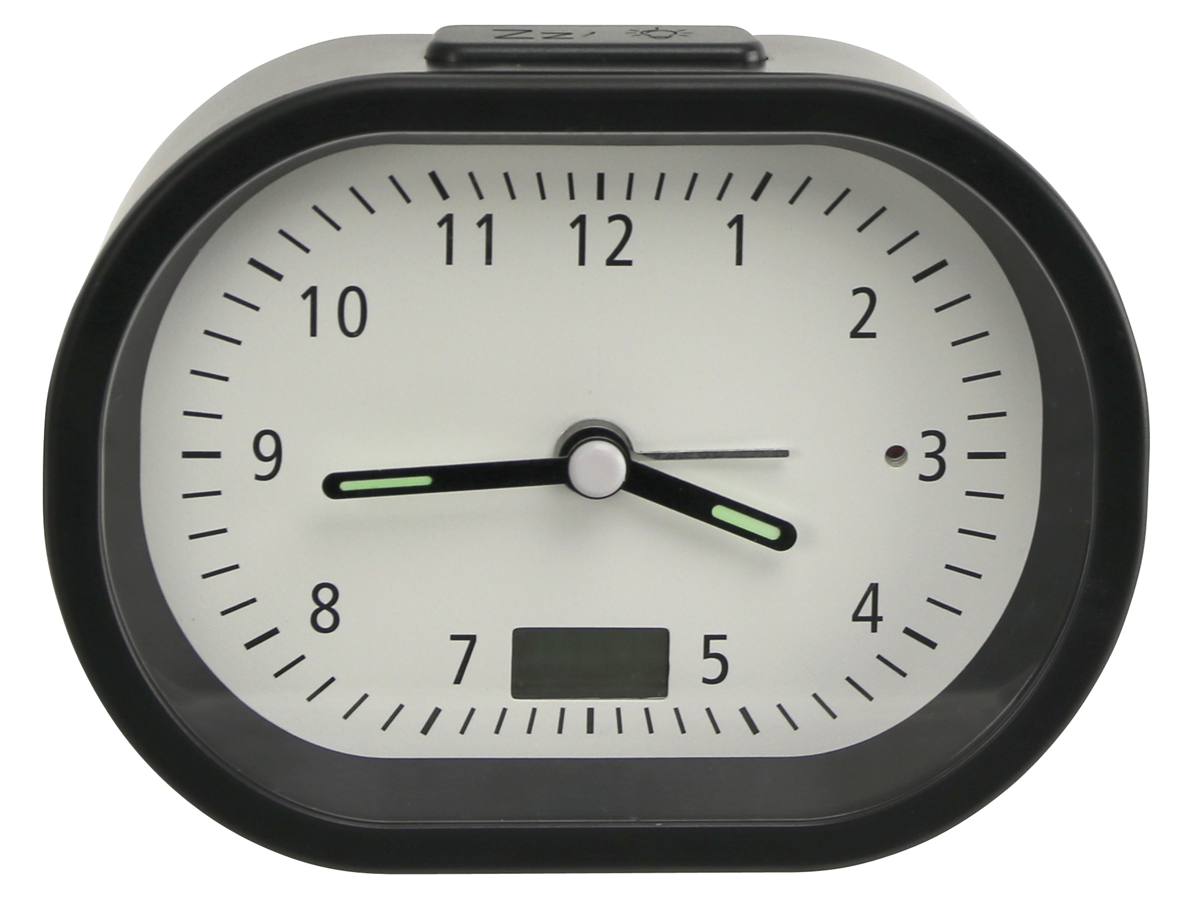 Funkwecker, analog, 784-02-2020-03, schwarz, B-Ware Funkwecker, analog, 784-02-2020-03, schwarz, B-Ware