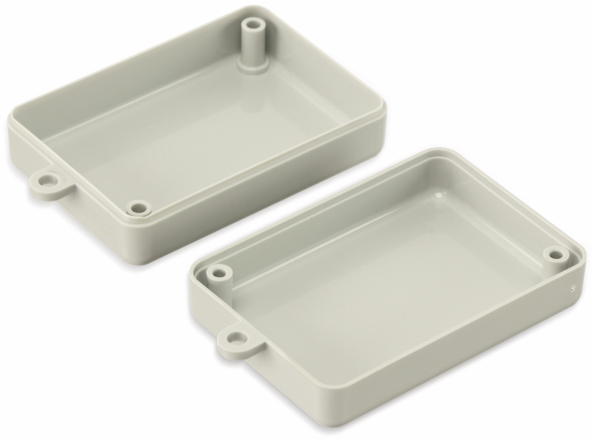 STRAPUBOX Kunststoffgehäuse mit öse, Typ 2043 GR, 53 x 37 x 20 mm STRAPUBOX Kunststoffgehäuse mit öse, Typ 2043 GR, 53 x 37 x 20 mm