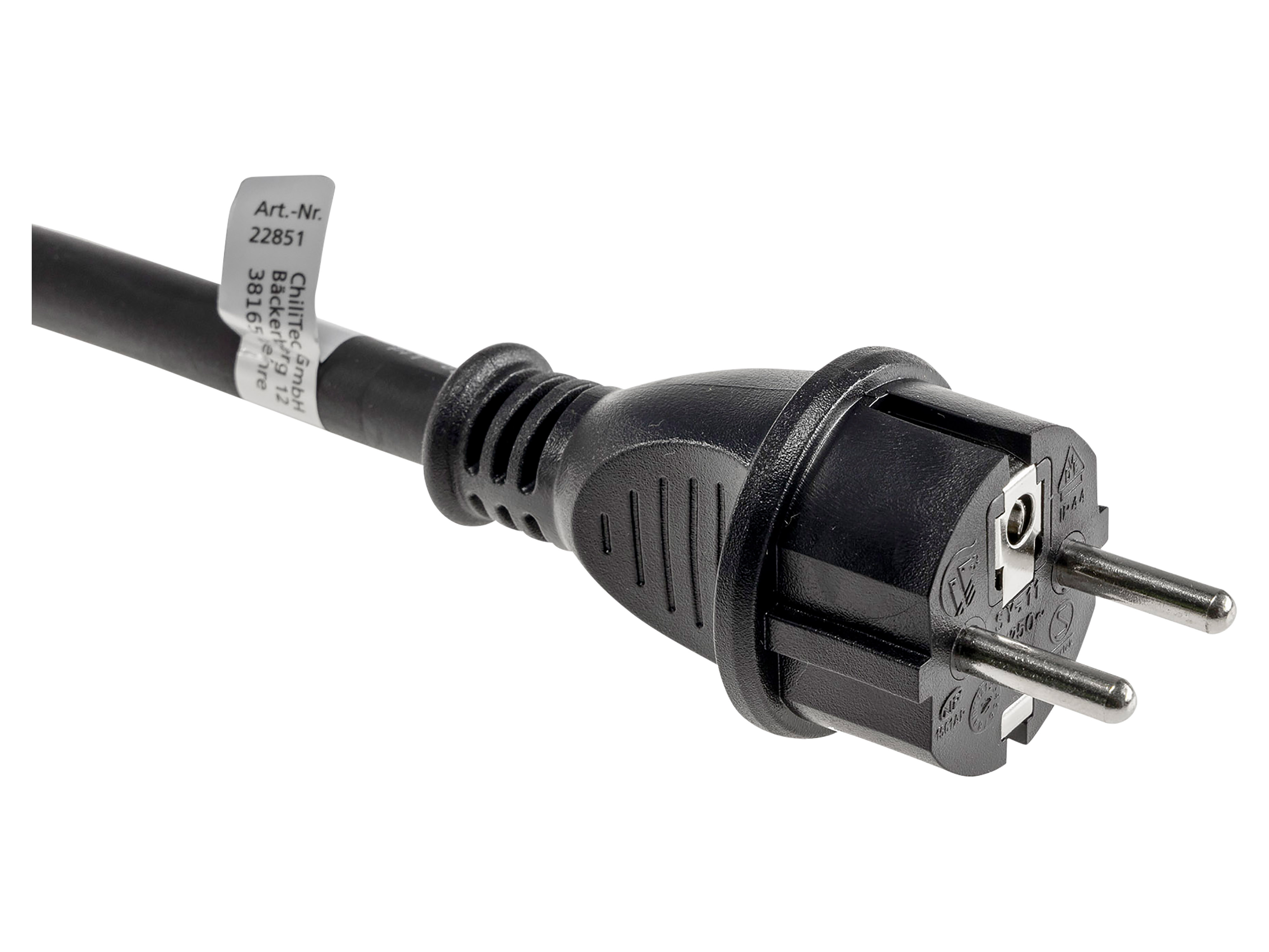 CHILITEC CEE-Adapter 22851, 0,35 m, CEE auf Schutzkontaktstecker CHILITEC CEE-Adapter 22851, 0,35 m, CEE auf Schutzkontaktstecker