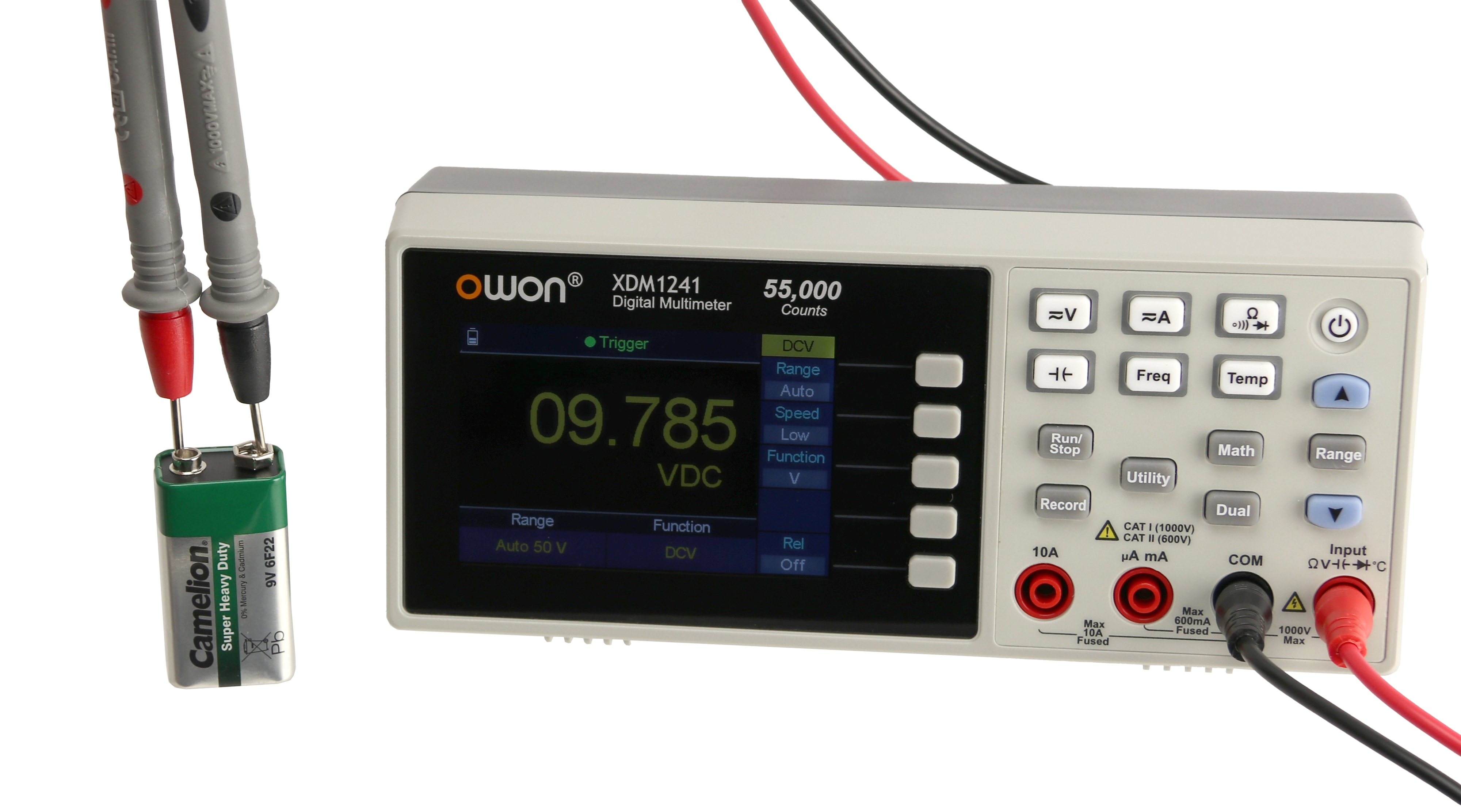 OWON Tisch-Multimeter, XDM1241, TRMS, 8,9 cm (3,5") LC-Display OWON Tisch-Multimeter, XDM1241, TRMS, 8,9 cm (3,5") LC-Display
