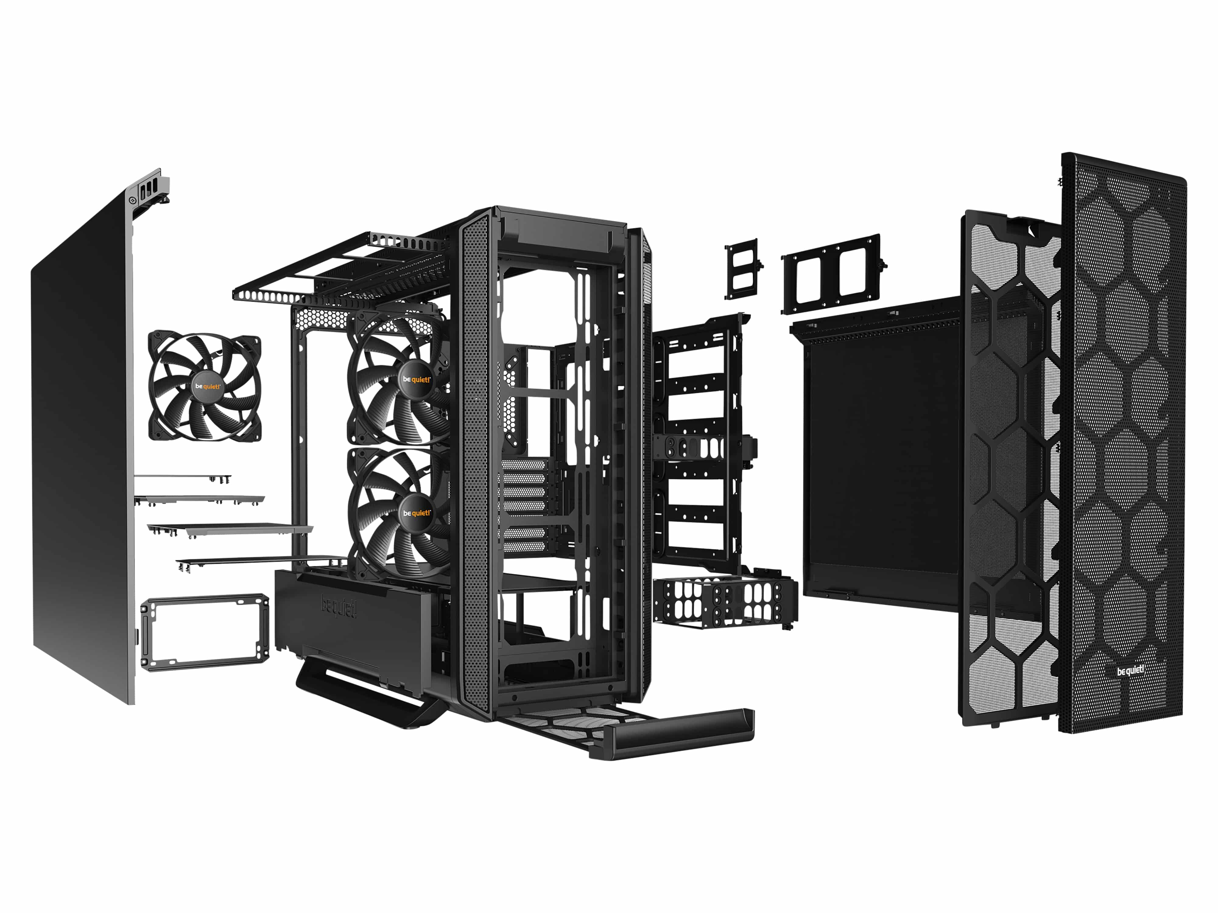 BE QUIET! Midi Tower Silent Base 802 Black BE QUIET! Midi Tower Silent Base 802 Black