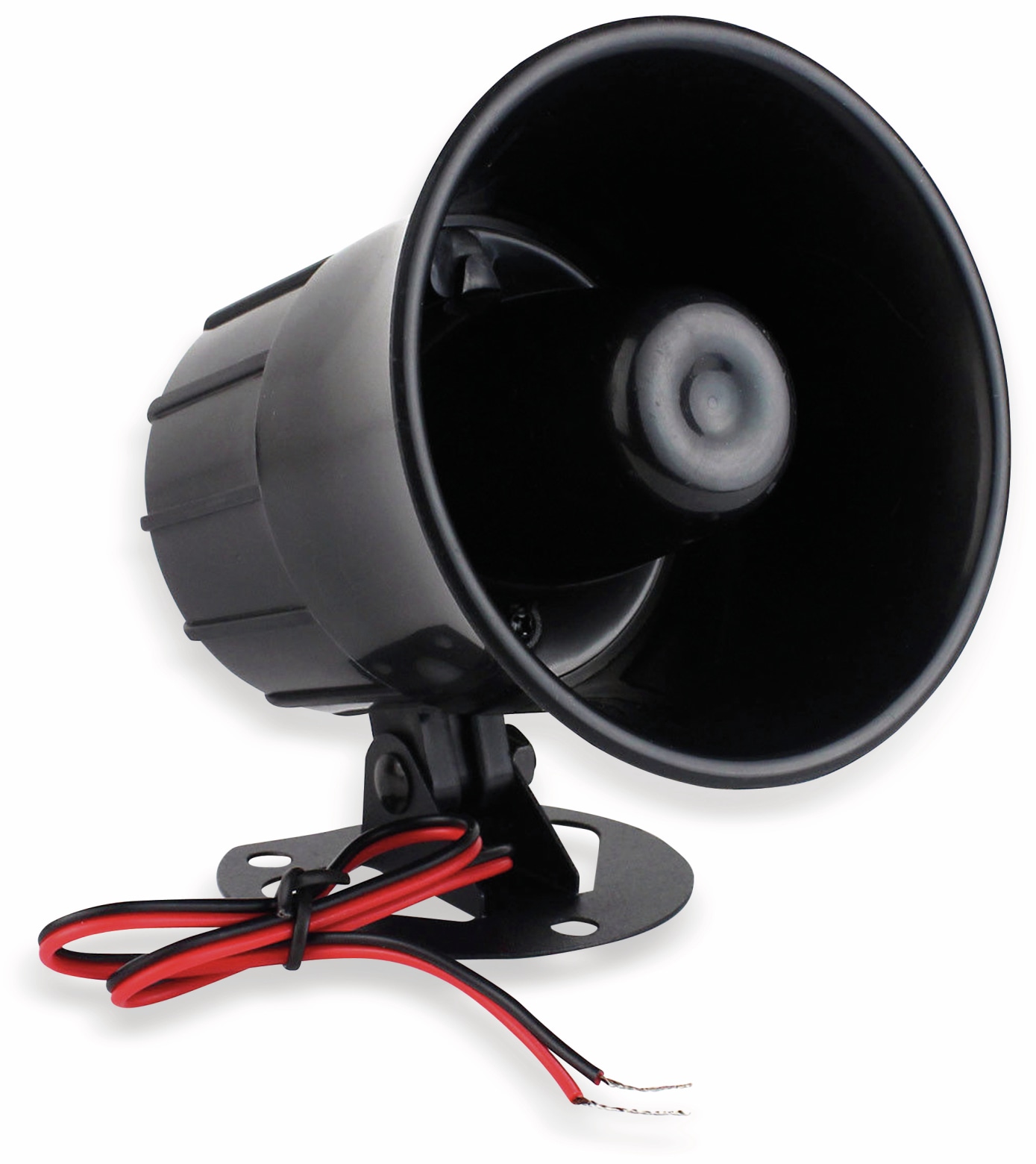 Alarmsirene, 100 mm, 6...12 V-, 15 W, 110 dB Alarmsirene, 100 mm, 6...12 V-, 15 W, 110 dB