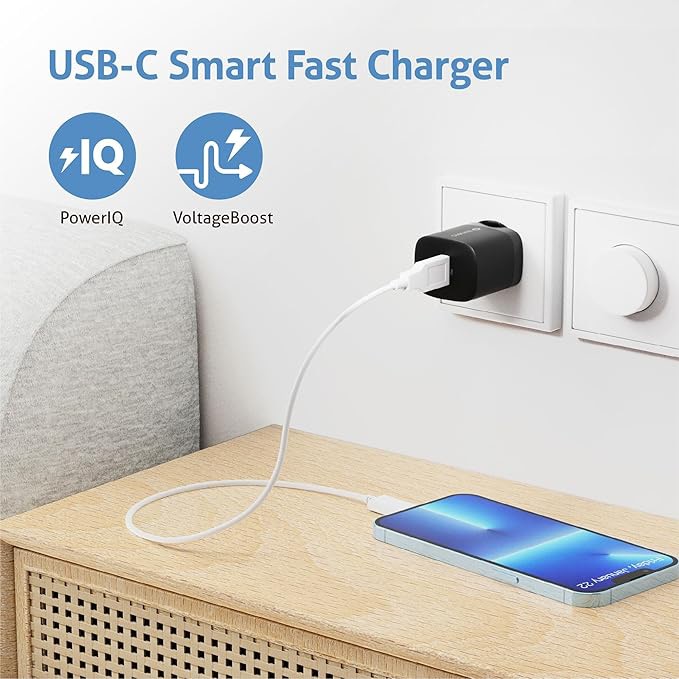 SONERO USB-C GaN Ladegerät X-PS110, 1 Port, 33W, schwarz SONERO USB-C GaN Ladegerät X-PS110, 1 Port, 33W, schwarz