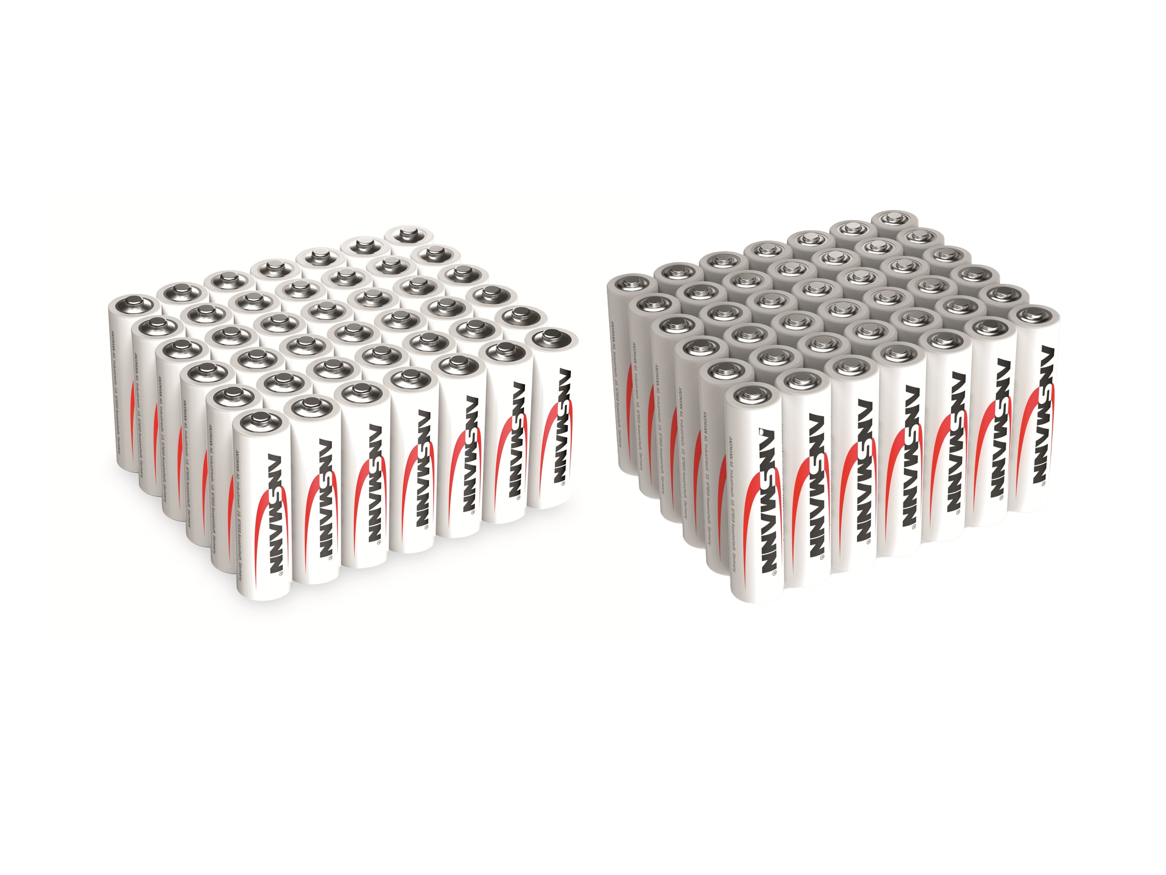 ANSMANN Alkaline Batterien, 42 Stück AA /Mignon und 42 Stück AAA/Micro im Sparset ANSMANN Alkaline Batterien, 42 Stück AA /Mignon und 42 Stück AAA/Micro im Sparset