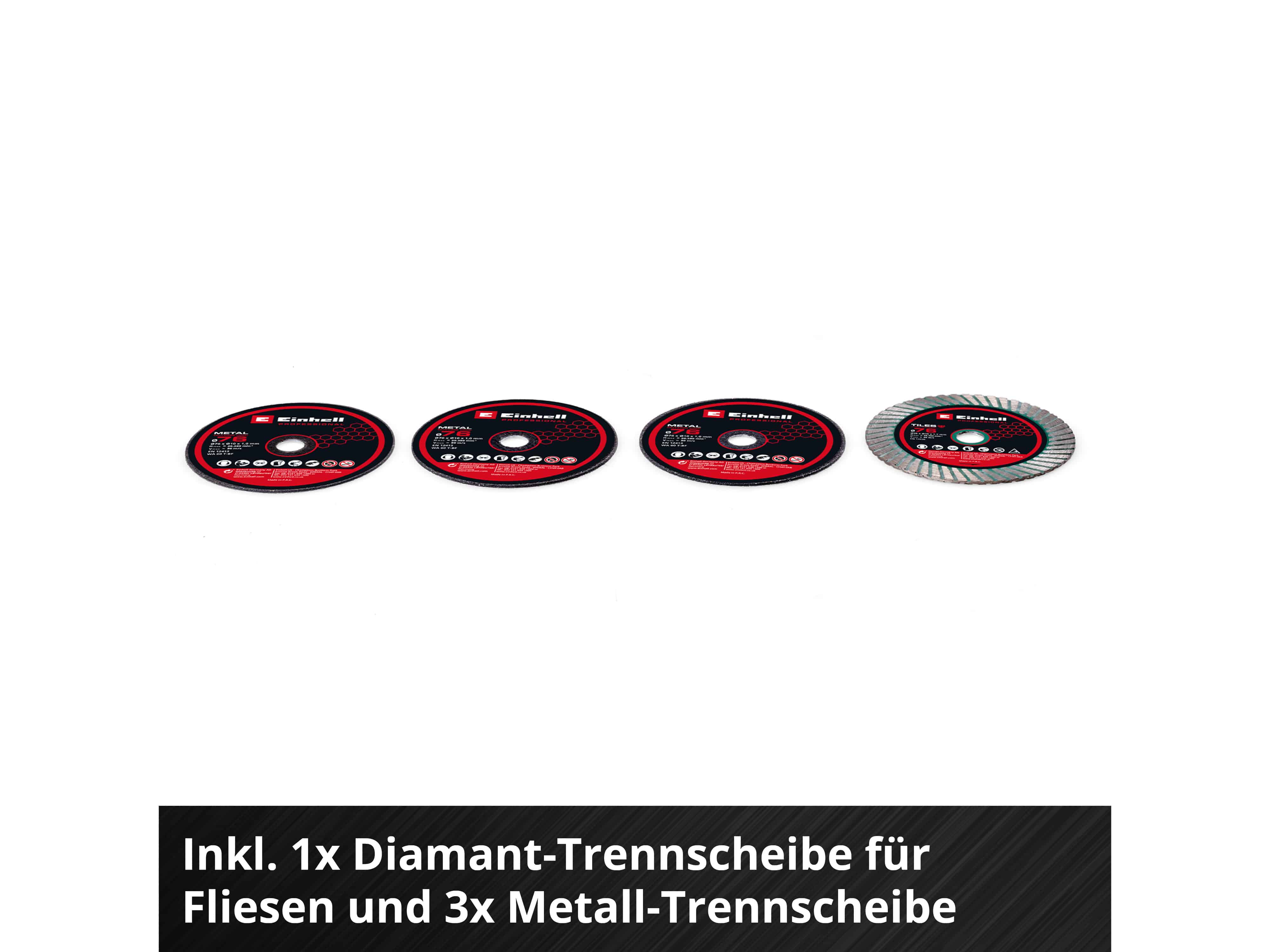 EINHELL PROFESSIONAL Akku-Trennschleifer TP-CO, 18/76-C Li BL - Solo, 4432000 EINHELL PROFESSIONAL Akku-Trennschleifer TP-CO, 18/76-C Li BL - Solo, 4432000