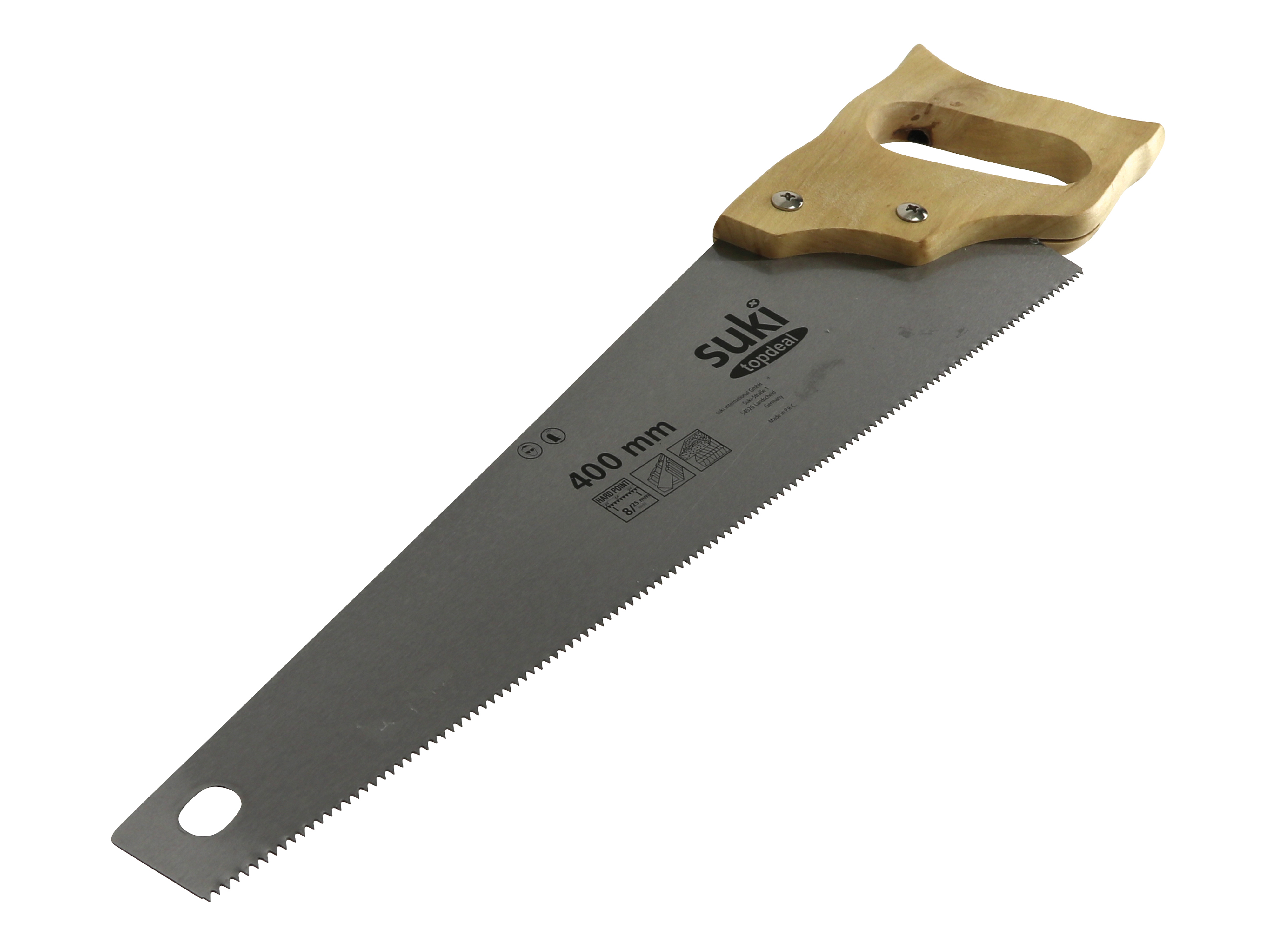 MASTERPROOF Handsäge mit Holzgriff, 400 mm MASTERPROOF Handsäge mit Holzgriff, 400 mm