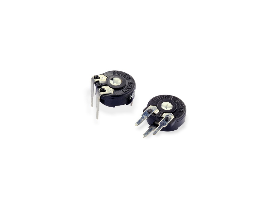 PIHER Potentiometer PT-10, 250 Ω, stehend PIHER Potentiometer PT-10, 250 Ω, stehend