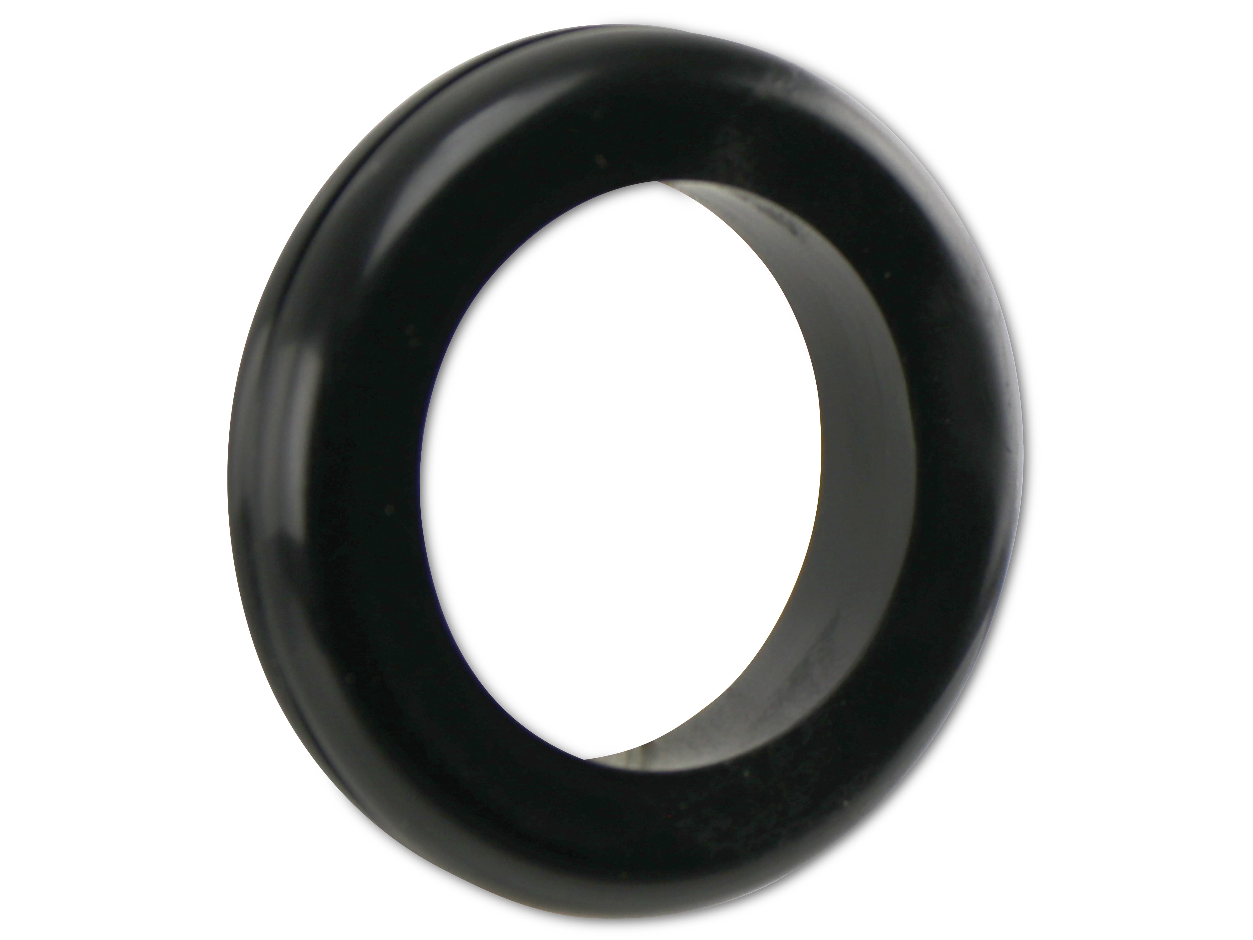 KSS Kabeldurchführungstülle PVC, schwarz, Plattenstärke 1,5, Loch-Ø 25, offen, 1 Stück KSS Kabeldurchführungstülle PVC, schwarz, Plattenstärke 1,5, Loch-Ø 25, offen, 1 Stück