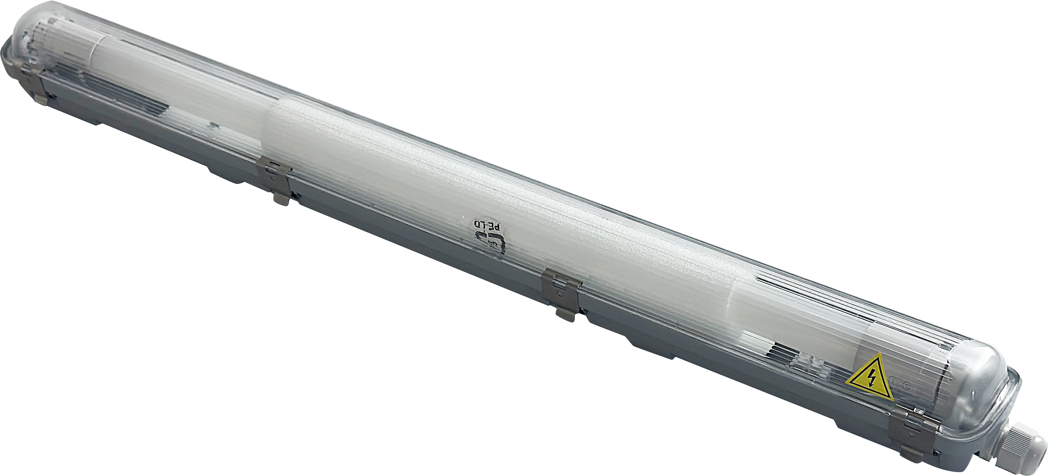BLULAXA LED-Feuchtraumwannenleuchte, 28W, 4000K, 4200lm, neutralweiß, IP65, D-Zertifiziert, 150 cm