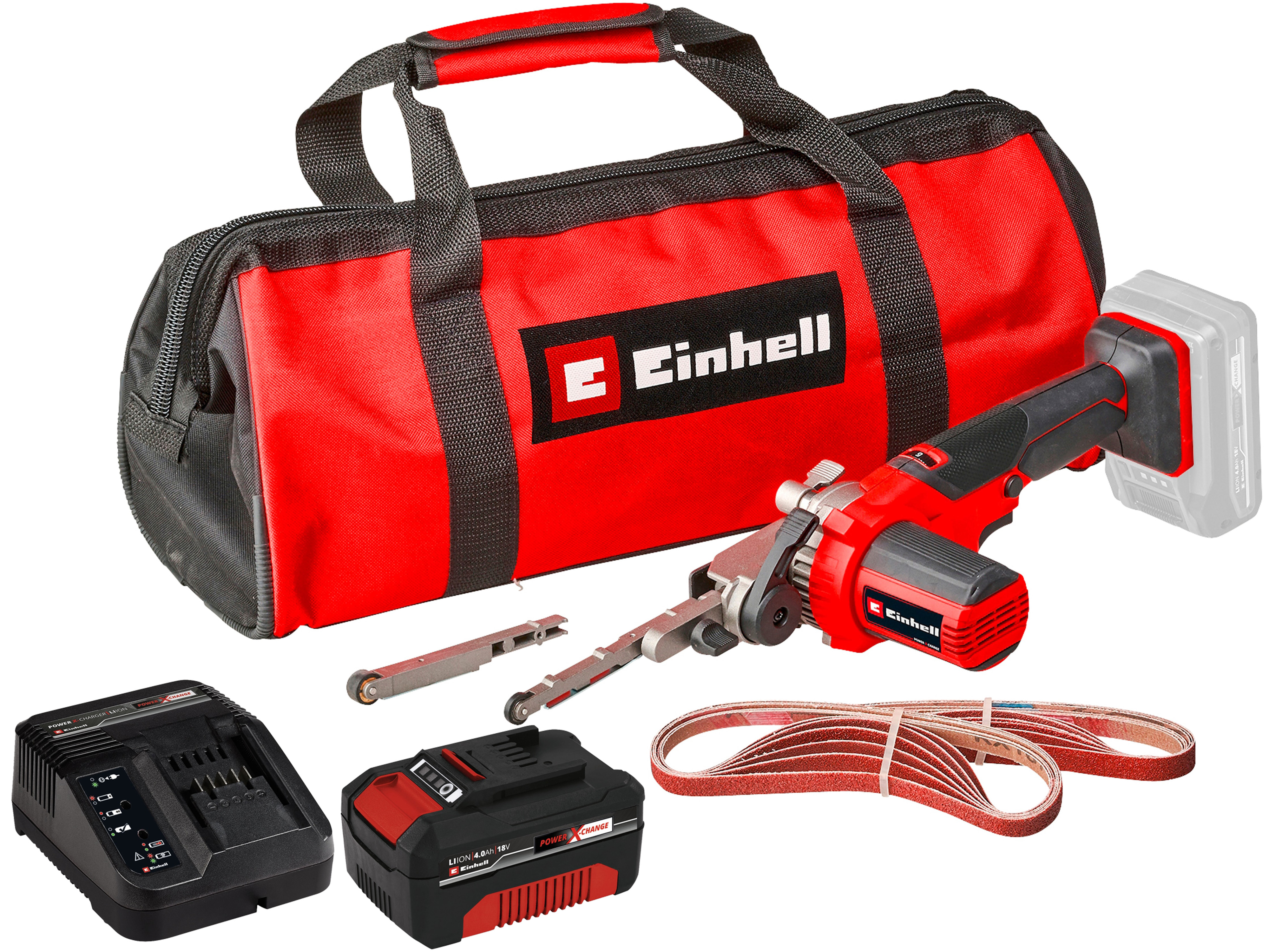 EINHELL Akku-Bandfeile TE-BF 18 Li Kit (1x 4,0 Ah) EINHELL Akku-Bandfeile TE-BF 18 Li Kit (1x 4,0 Ah)