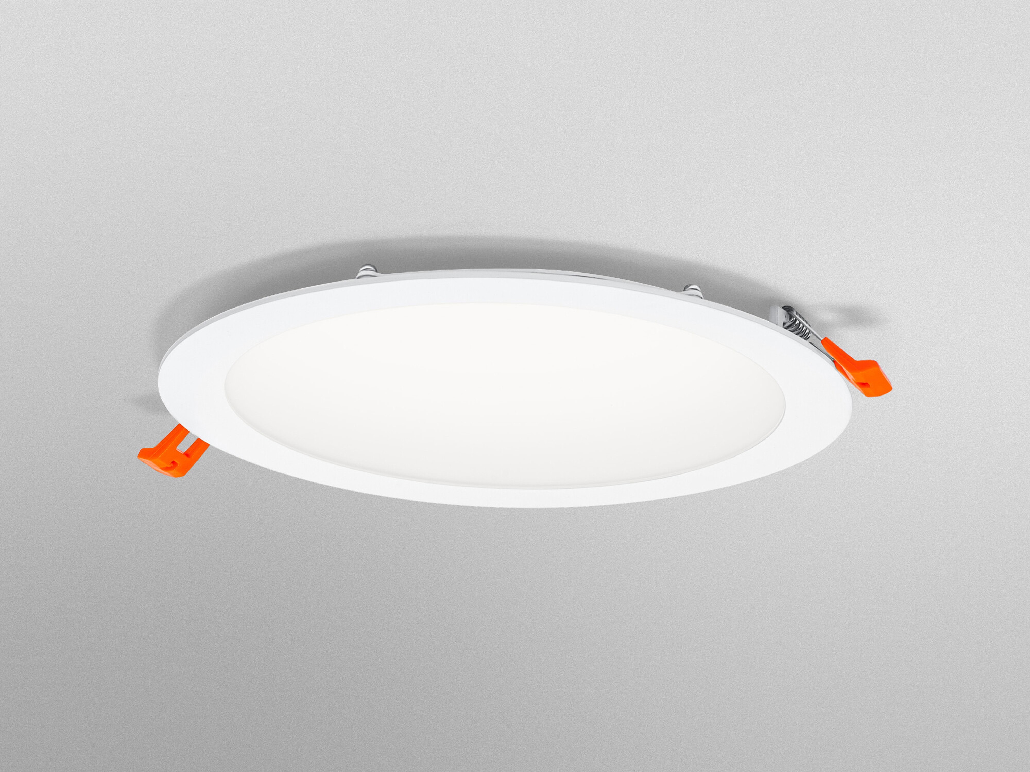 OSRAM LED-Einbauleuchte, ultra slim, 22W, 2000lm, 4000K, IP20, Ø 225 mm, neutralweiß OSRAM LED-Einbauleuchte, ultra slim, 22W, 2000lm, 4000K, IP20, Ø 225 mm, neutralweiß