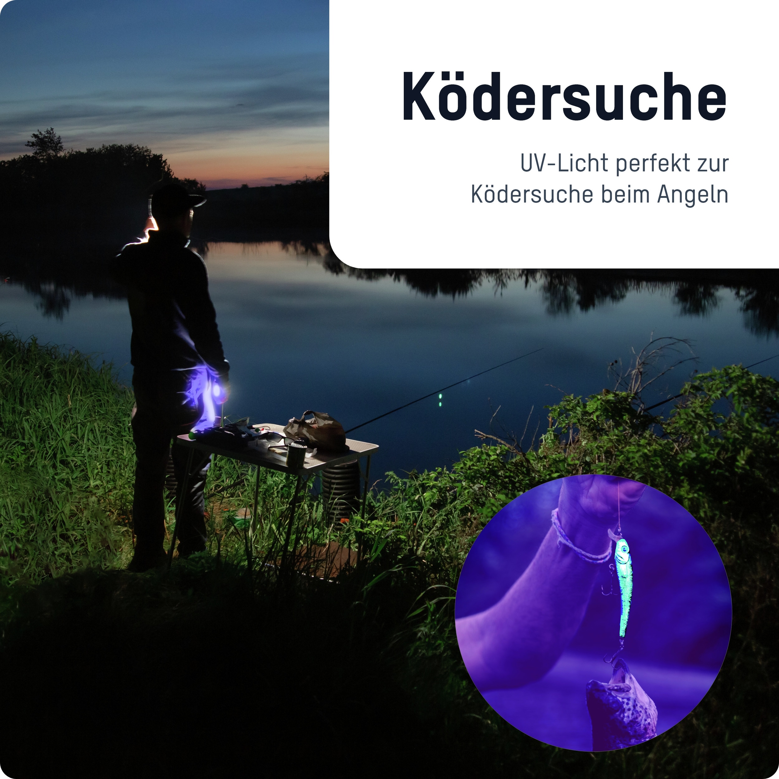 ANSMANN LED-Taschenlampe Action 400 UV, batteriebetrieben, schwarz ANSMANN LED-Taschenlampe Action 400 UV, batteriebetrieben, schwarz