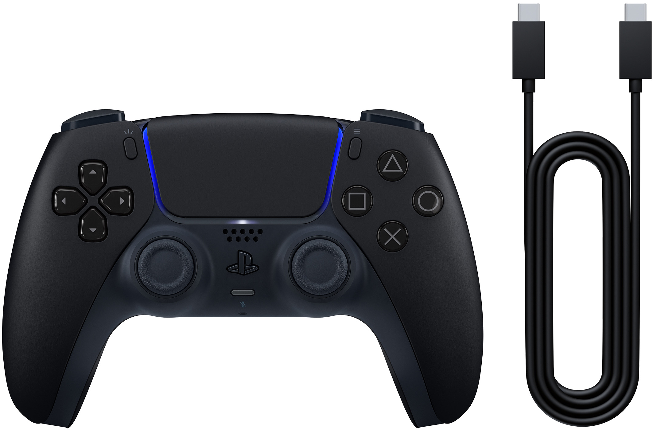 SONY Controller DualSense Wireless Midnight Black + USB-Kabel