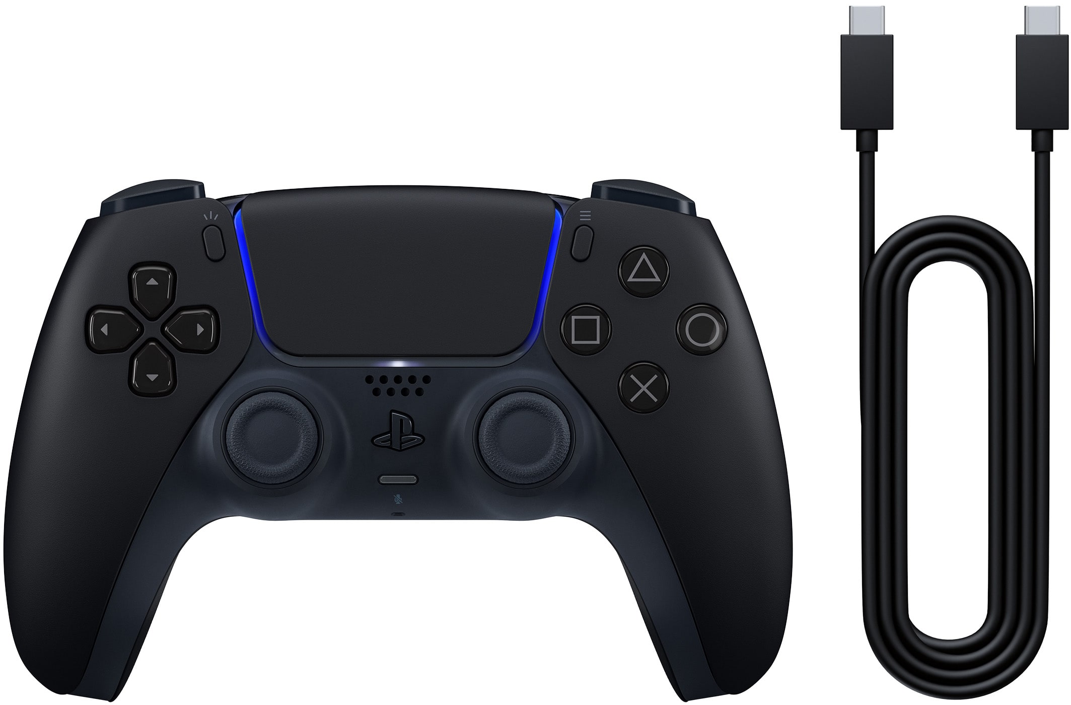 SONY Controller DualSense Wireless Midnight Black + USB-Kabel SONY Controller DualSense Wireless Midnight Black + USB-Kabel