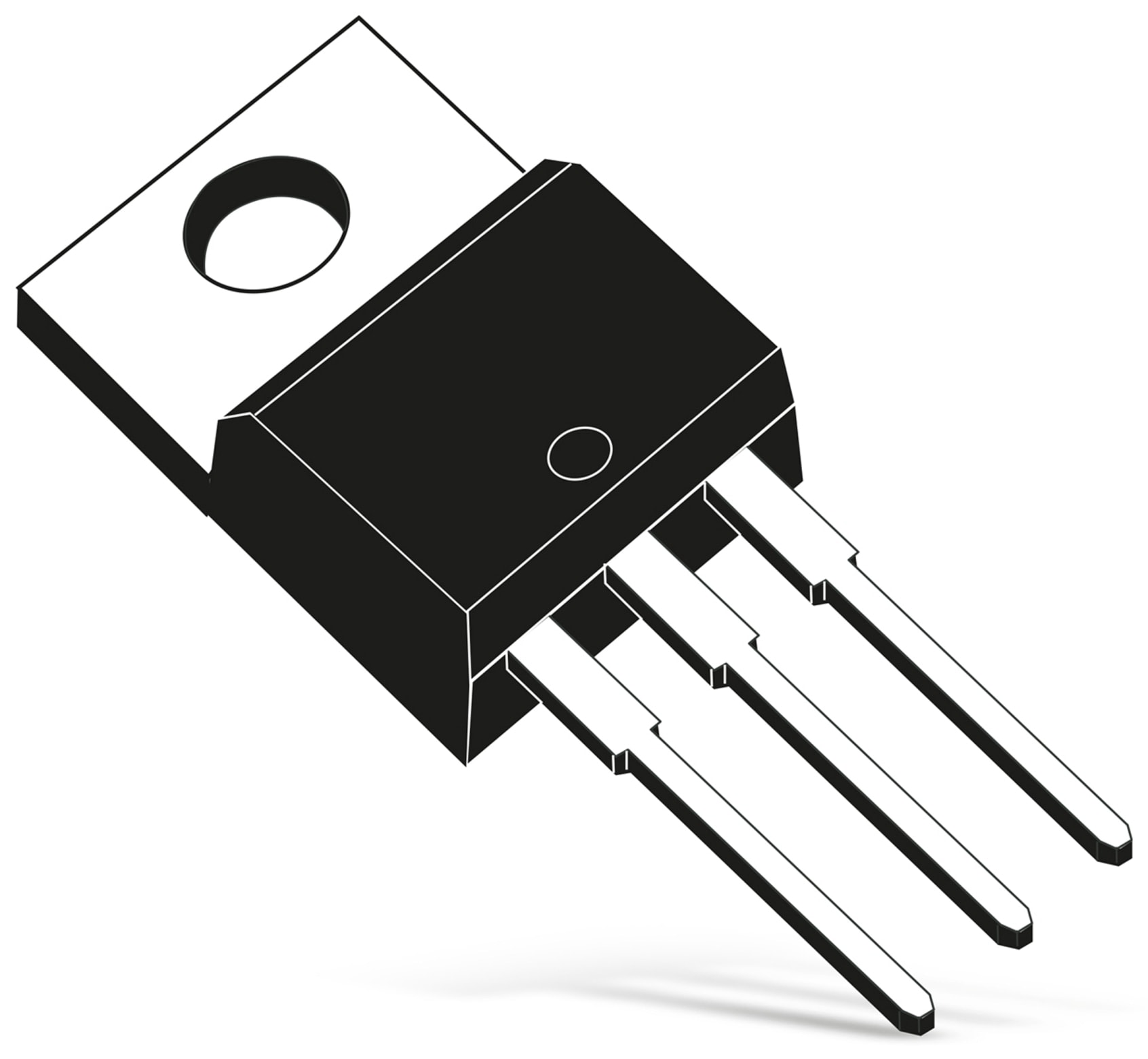 MBR 2560 CT, Schottkydiode, 60 V, 25 A (2x12,5A), TO220AB MBR 2560 CT, Schottkydiode, 60 V, 30 A (2x15A), TO220