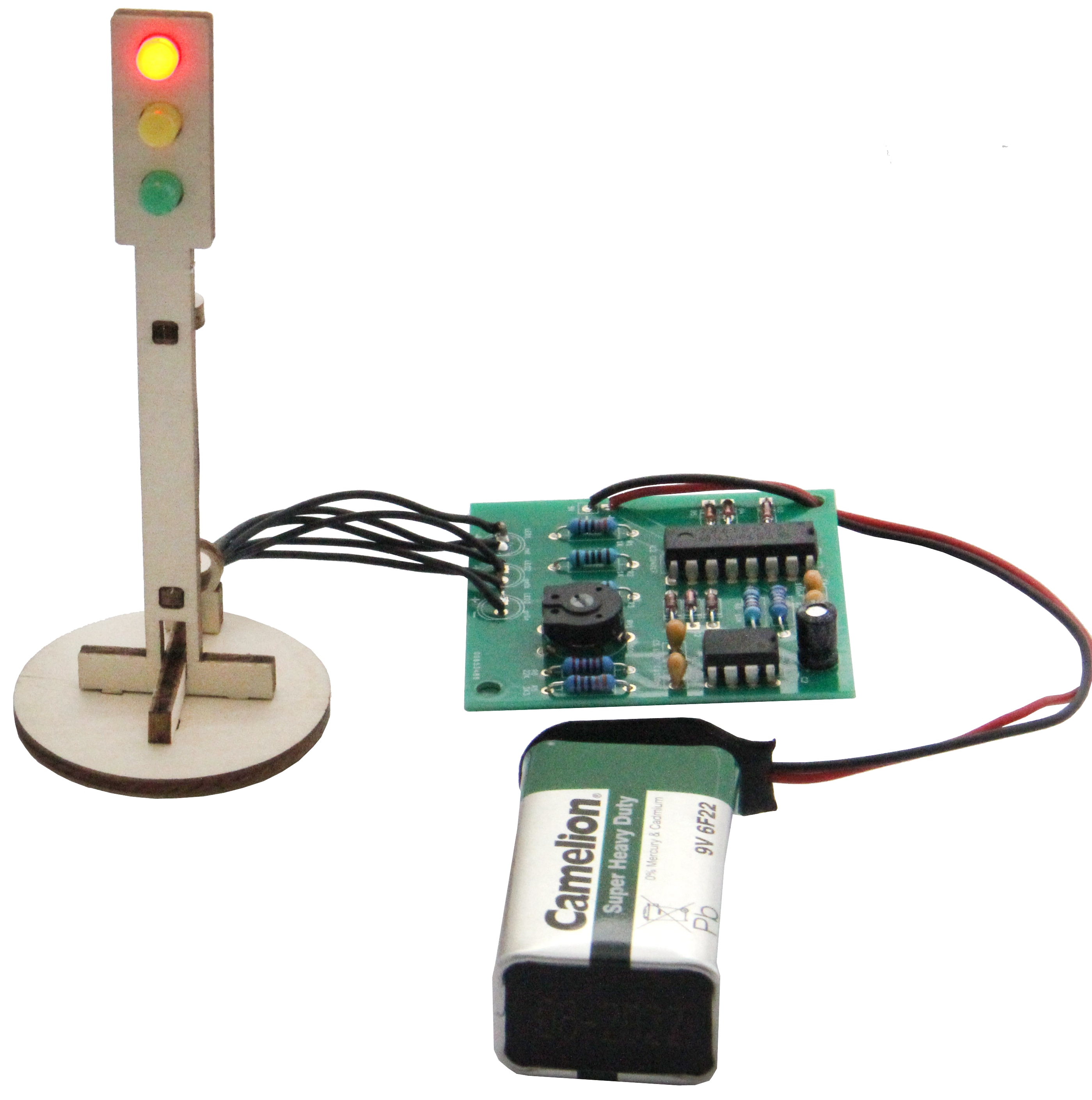 SOL-EXPERT Elektronische Ampel, Lötbausatz SOL-EXPERT Elektronische Ampel, Lötbausatz