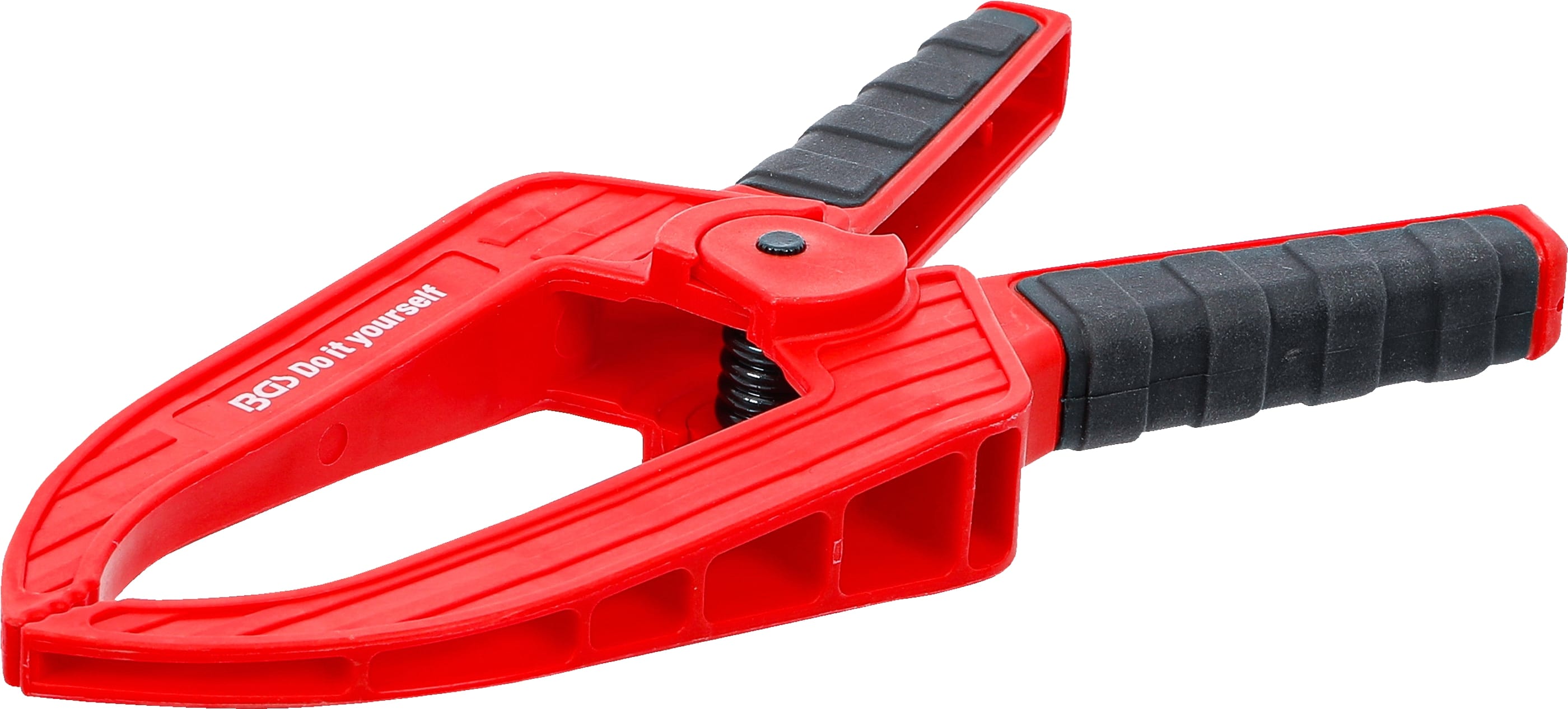 BGS TECHNIC Spitz-Leimzwinge 59835, 225 mm, rot/schwarz BGS TECHNIC Spitz-Leimzwinge 59835, 225 mm, rot/schwarz