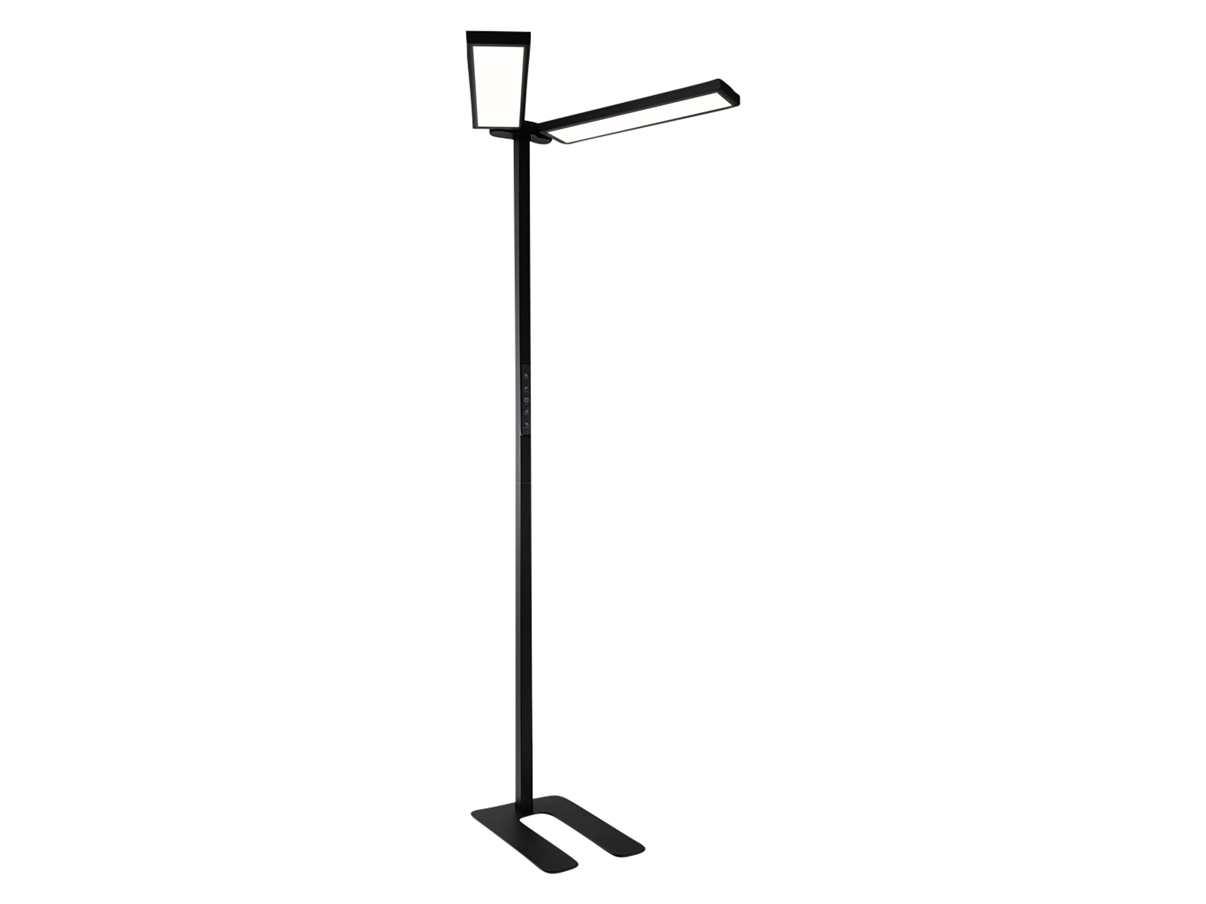 LUXULA LED-Büro-Stehleuchte, Up/Down, 120W, 4000K, EEK: F, 8500lm, IP20, dimmbar, schwarz LUXULA LED-Büro-Stehleuchte, Up/Down, 120W, 4000K, EEK: F, 8500lm, IP20, dimmbar, schwarz