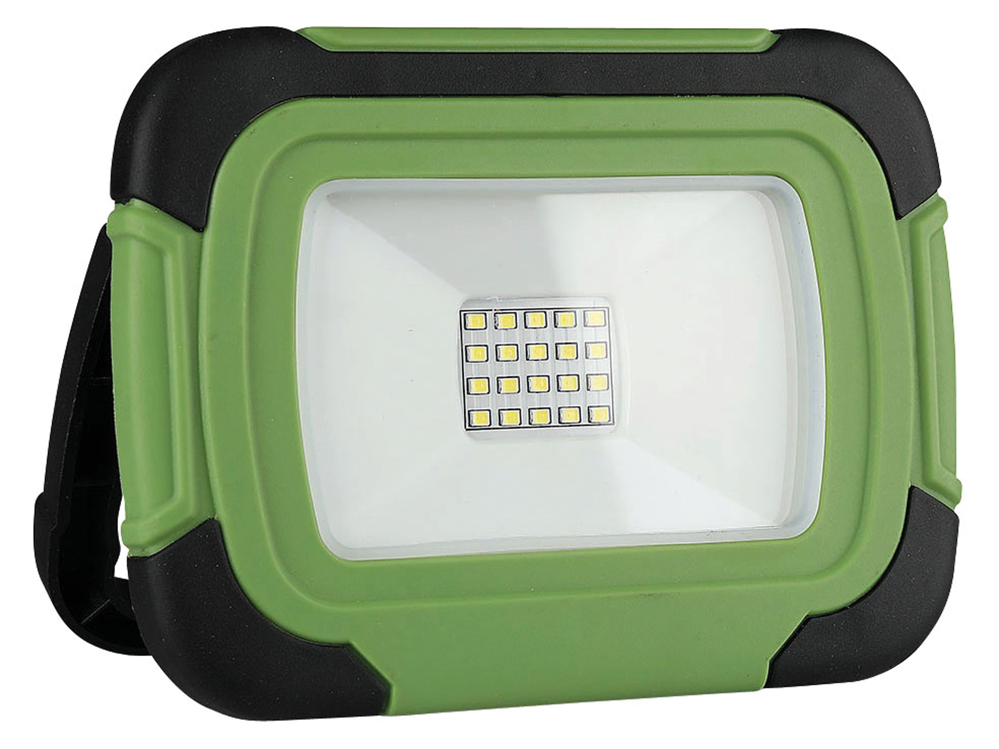 V-TAC LED-Fluter VT-10-R, 10 W, 4000 K 700 lm, Akkubetrieb, grün/schwarz V-TAC LED-Fluter VT-10-R, 10 W, 4000 K 700 lm, Akkubetrieb, grün/schwarz