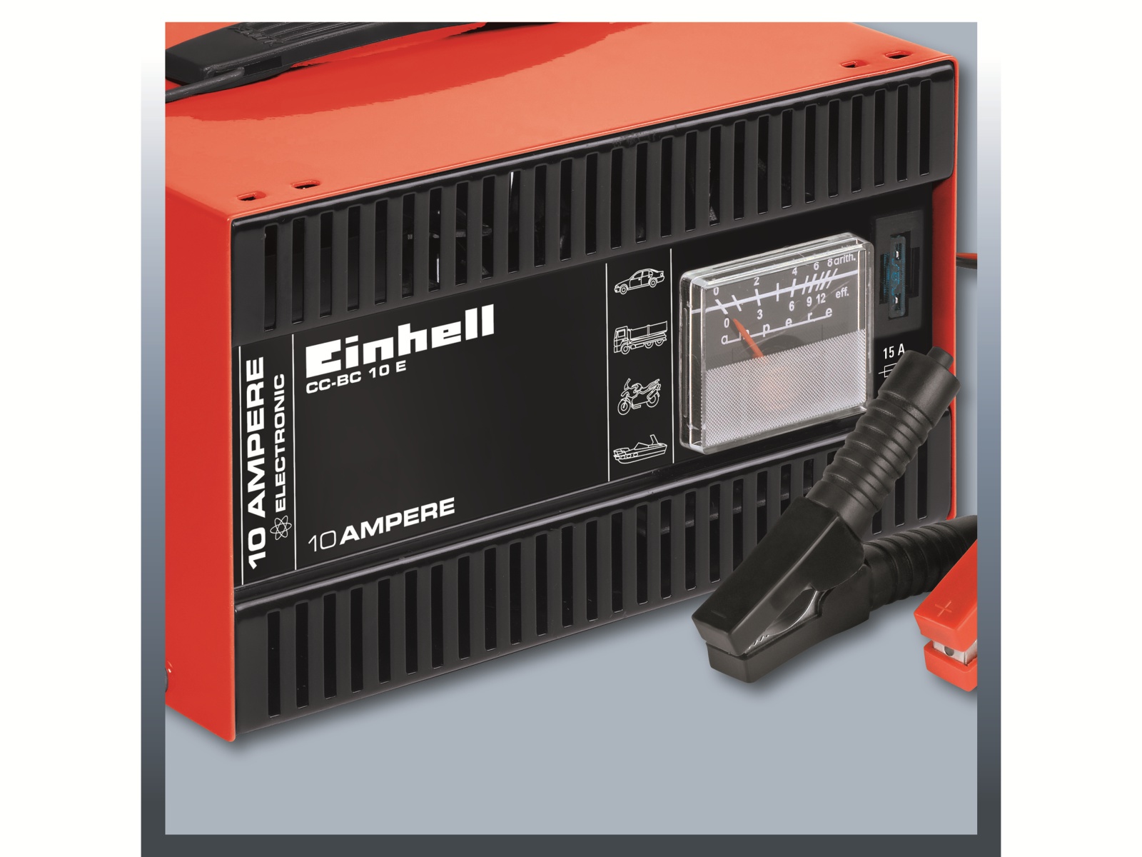 EINHELL Batterie-Ladegerät CC-BC 10 E, 12 V, 10 A EINHELL Batterie-Ladegerät CC-BC 10 E, 12 V, 10 A