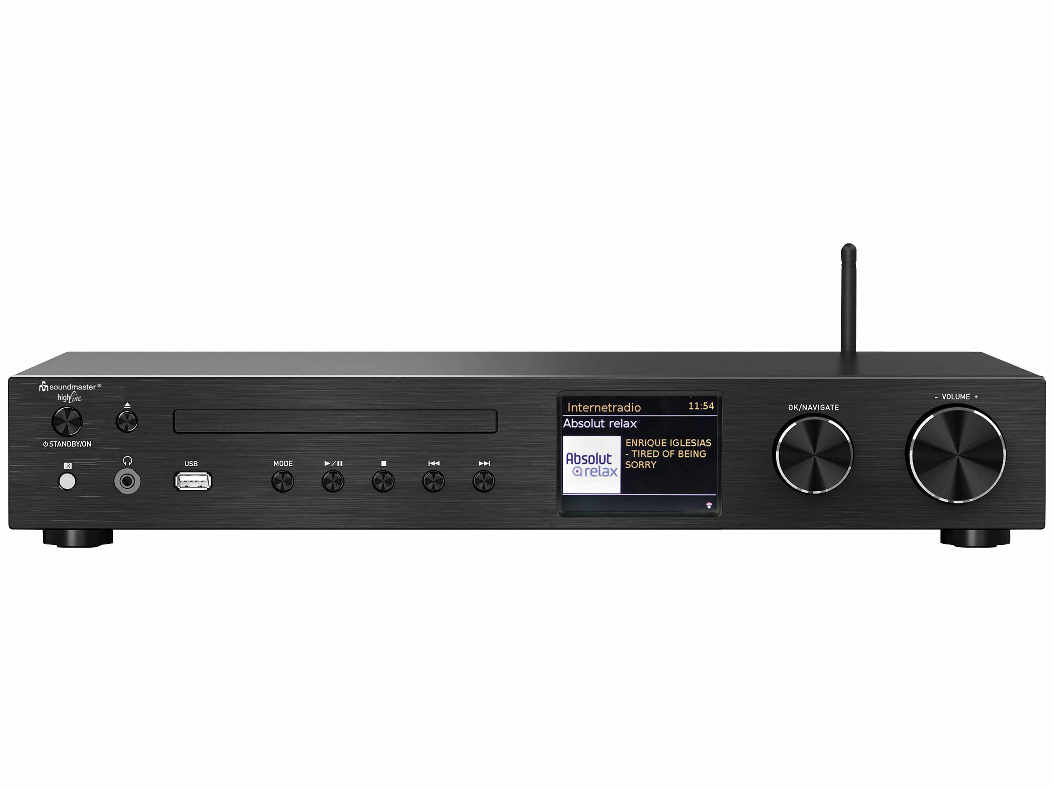 SOUNDMASTER HIGHLINE Multi Audio System ICD4350SW, schwarz SOUNDMASTER Multi Audio System ICD4350SW HighLine, schwarz