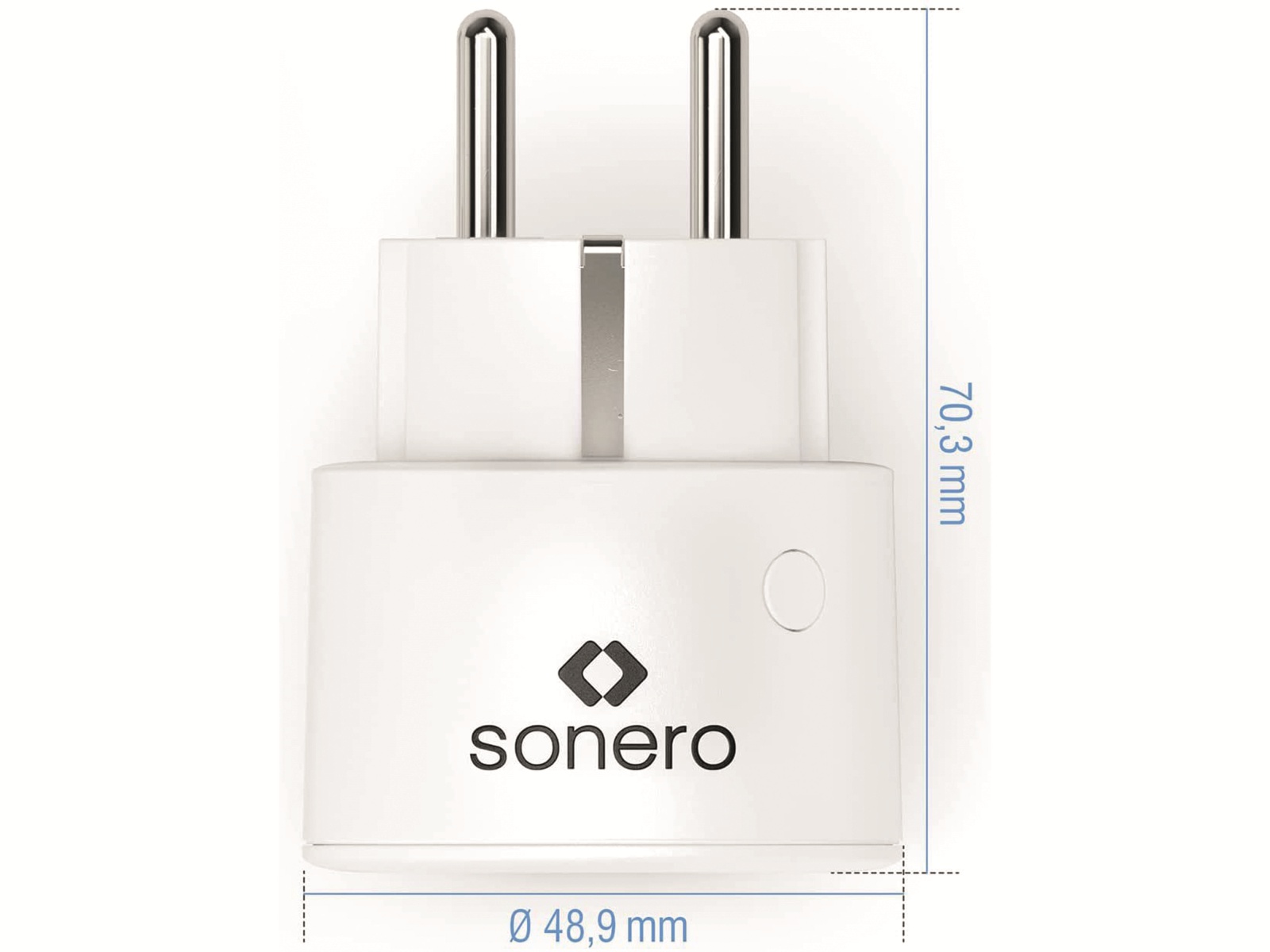 SONERO Funksteckdose weiß, Innenbereich SONERO Funksteckdose weiß, Innenbereich