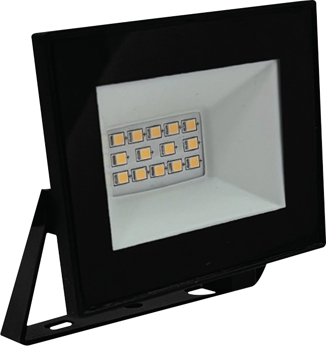 V-TAC LED-Fluter, VT-44012, 10 W, 4000K, EEK: F, 730 lm, neutralweiß, IP65, schwarz V-TAC LED-Fluter, VT-44012, 10 W, 4000K, EEK: F, 730 lm, neutralweiß, IP65, schwarz