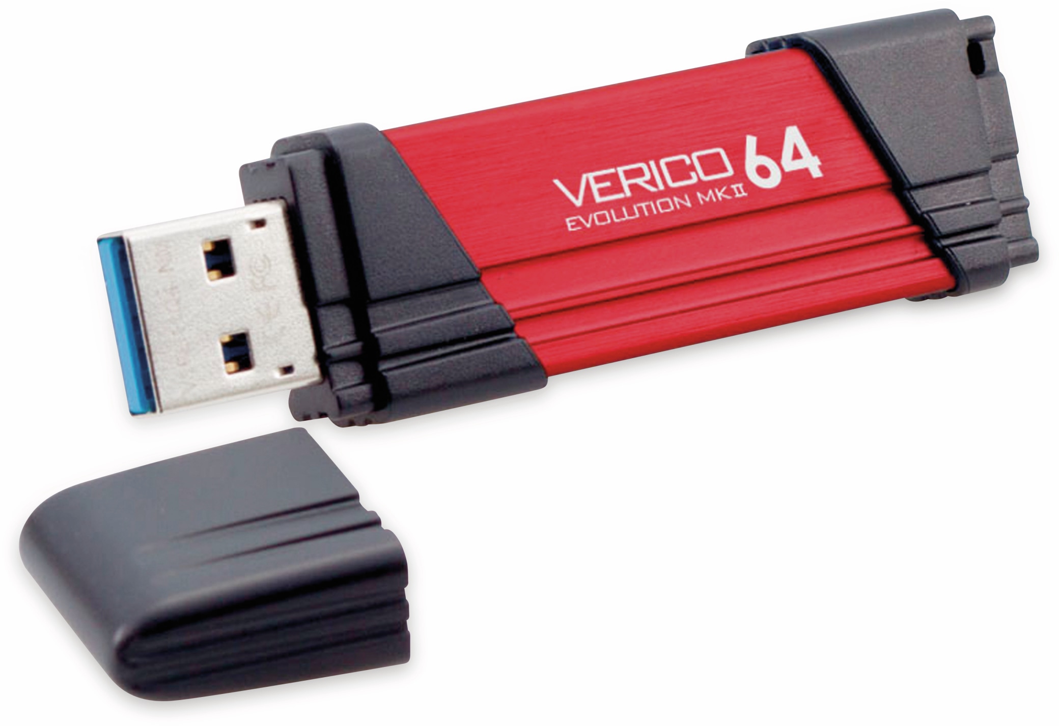 VERICO USB3.1 Stick Evolution MK-II, 64 GB, rot