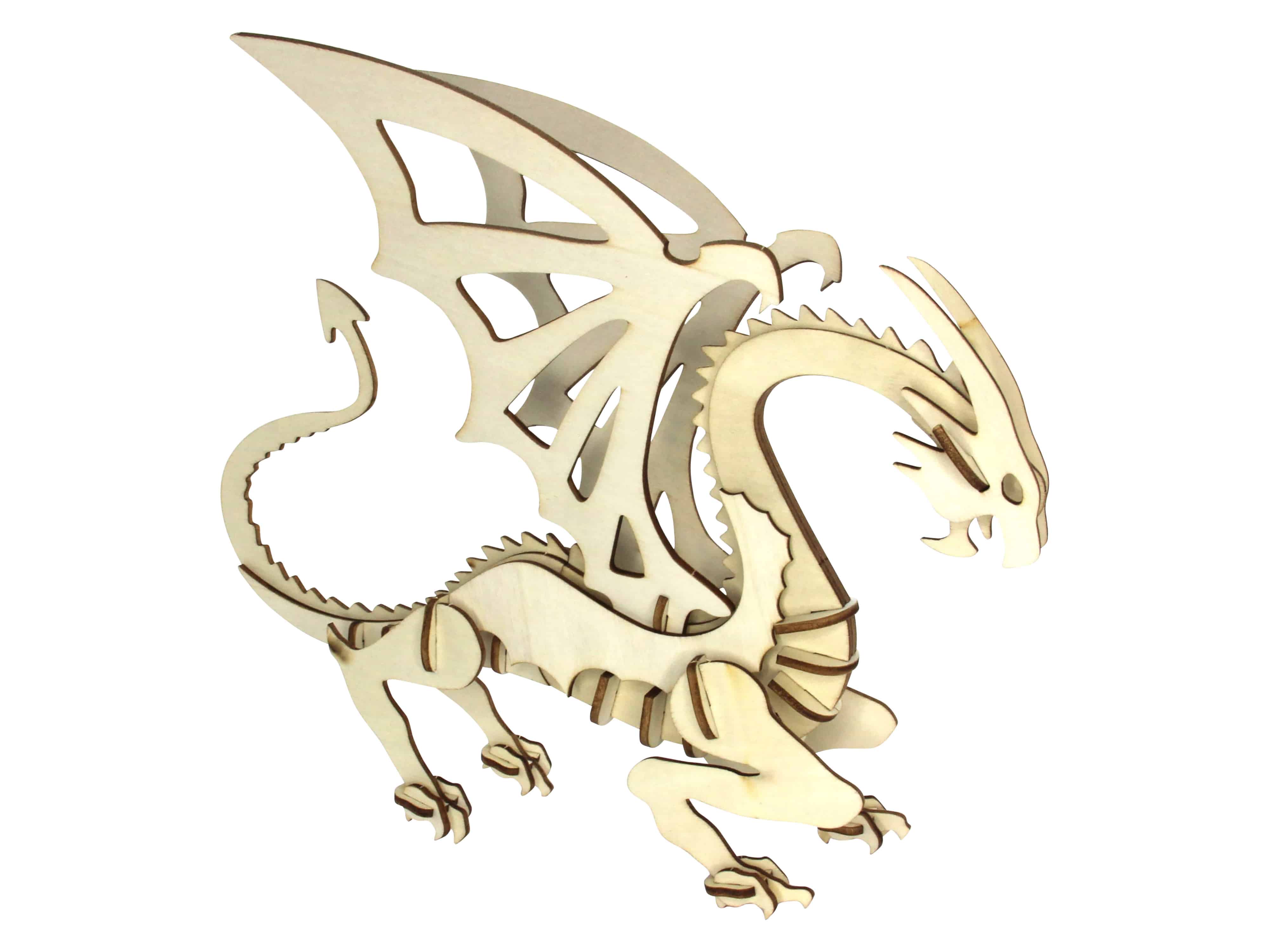 SOL-EXPERT 3D Holz Puzzle Drache SOL-EXPERT 3D Holz Puzzle Drache