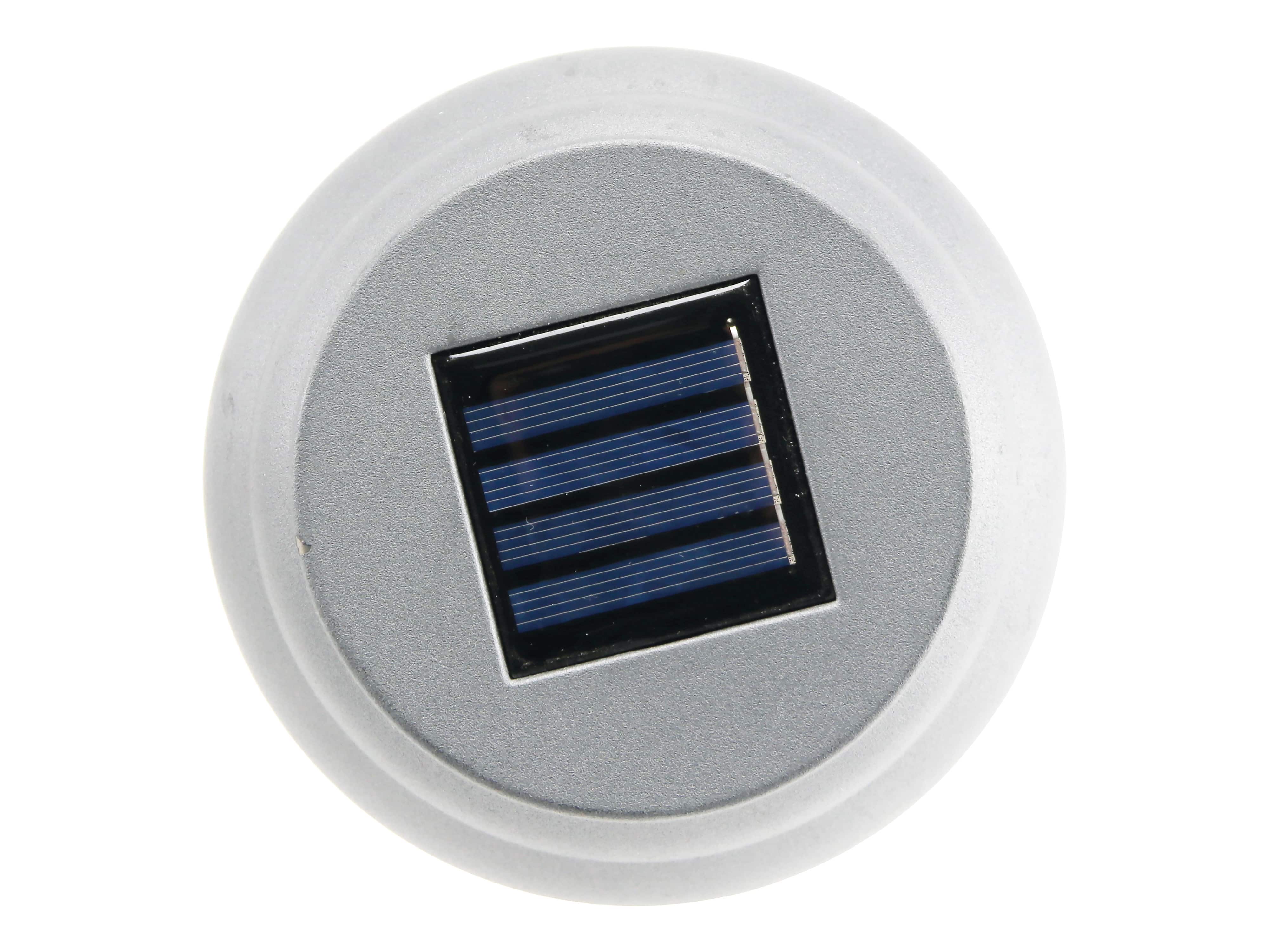 LED-Solargartenleuchte, silber, 41 cm LED-Solargartenleuchte, silber, 41 cm