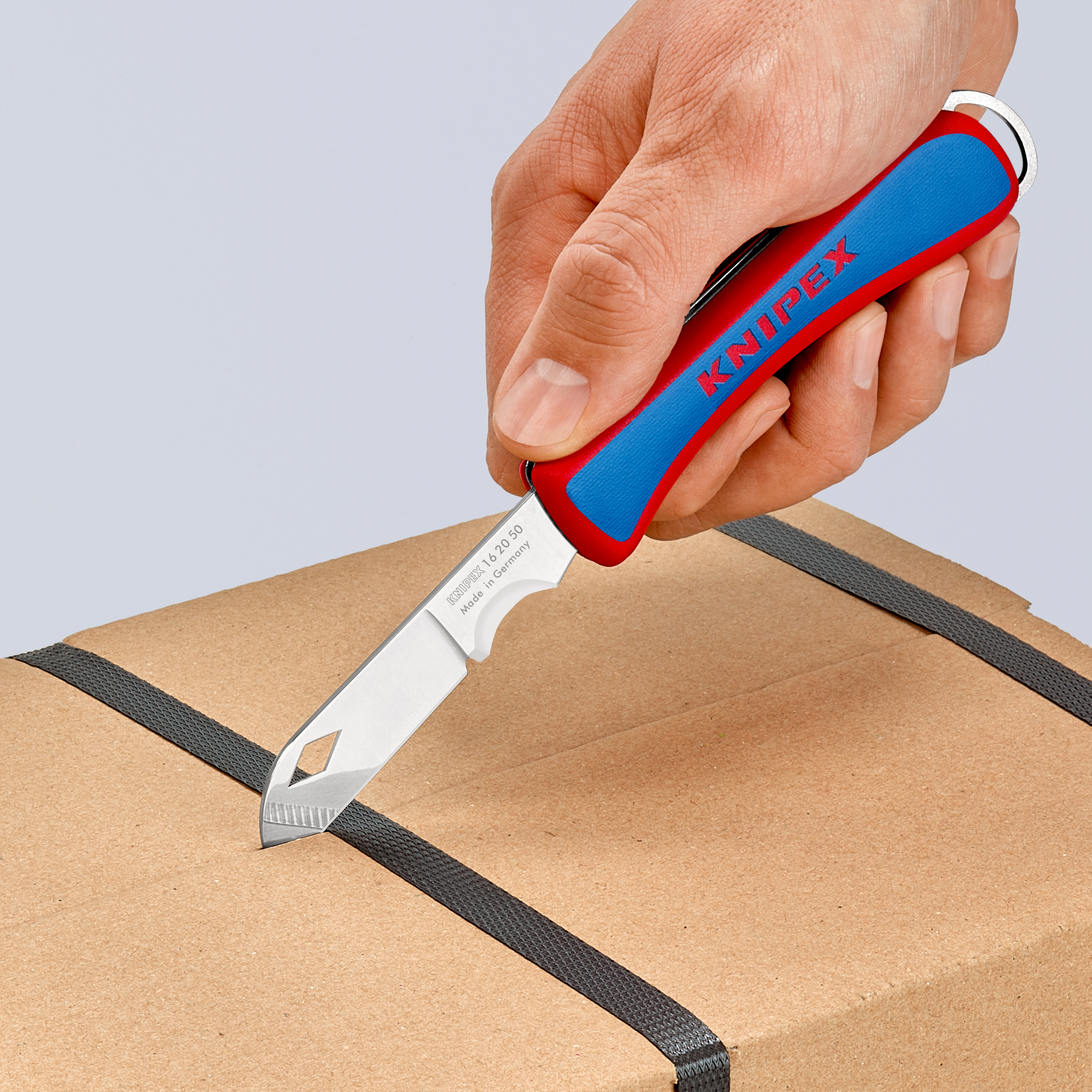 KNIPEX Elektriker-Klappmesser, 16 20 50 SB, 120 mm KNIPEX Elektriker-Klappmesser, 16 20 50 SB, 120 mm