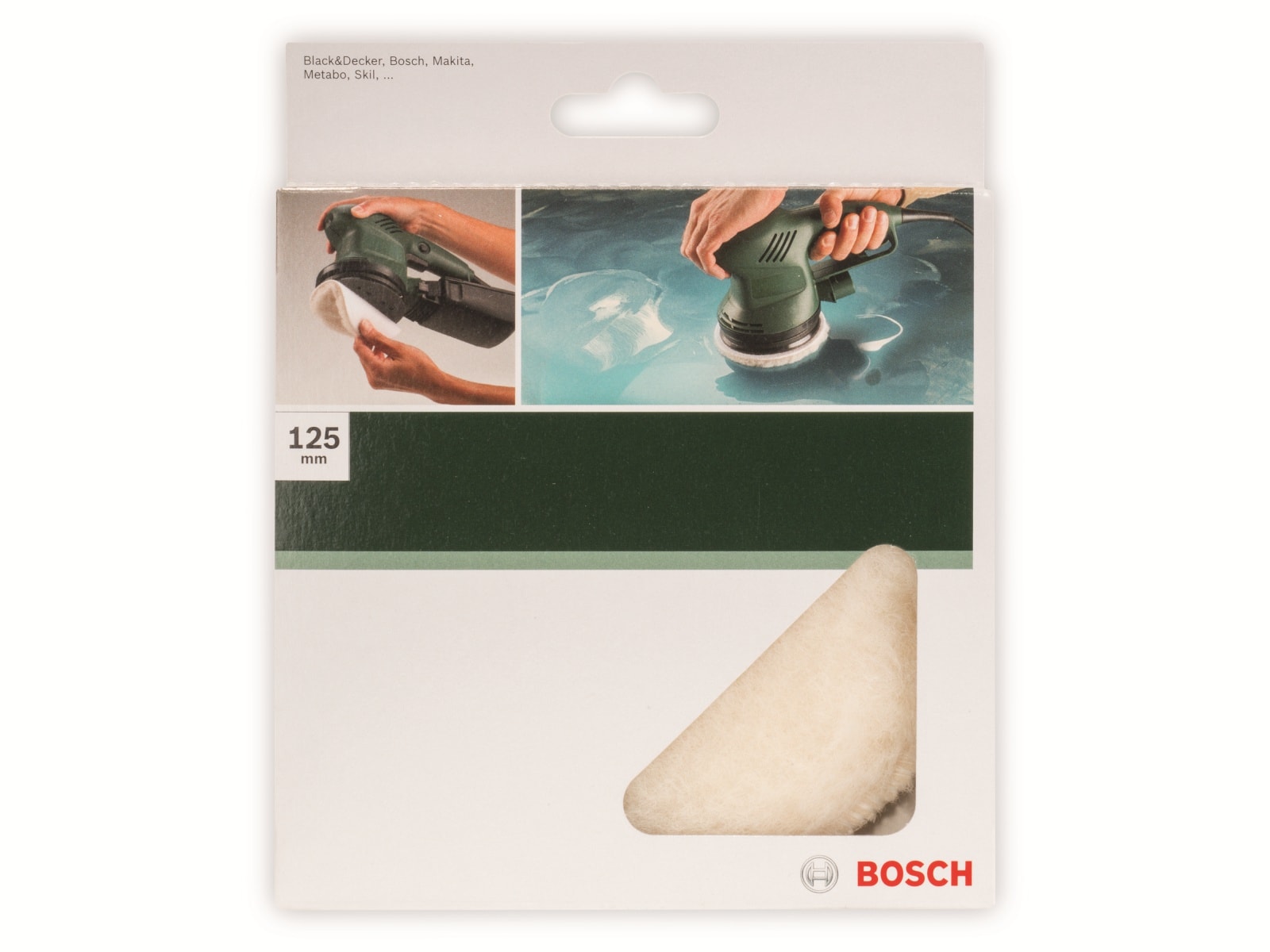 BOSCH Polierhaube für Exzenterschleifer, 125 mm BOSCH Polierhaube für Exzenterschleifer, 125 mm