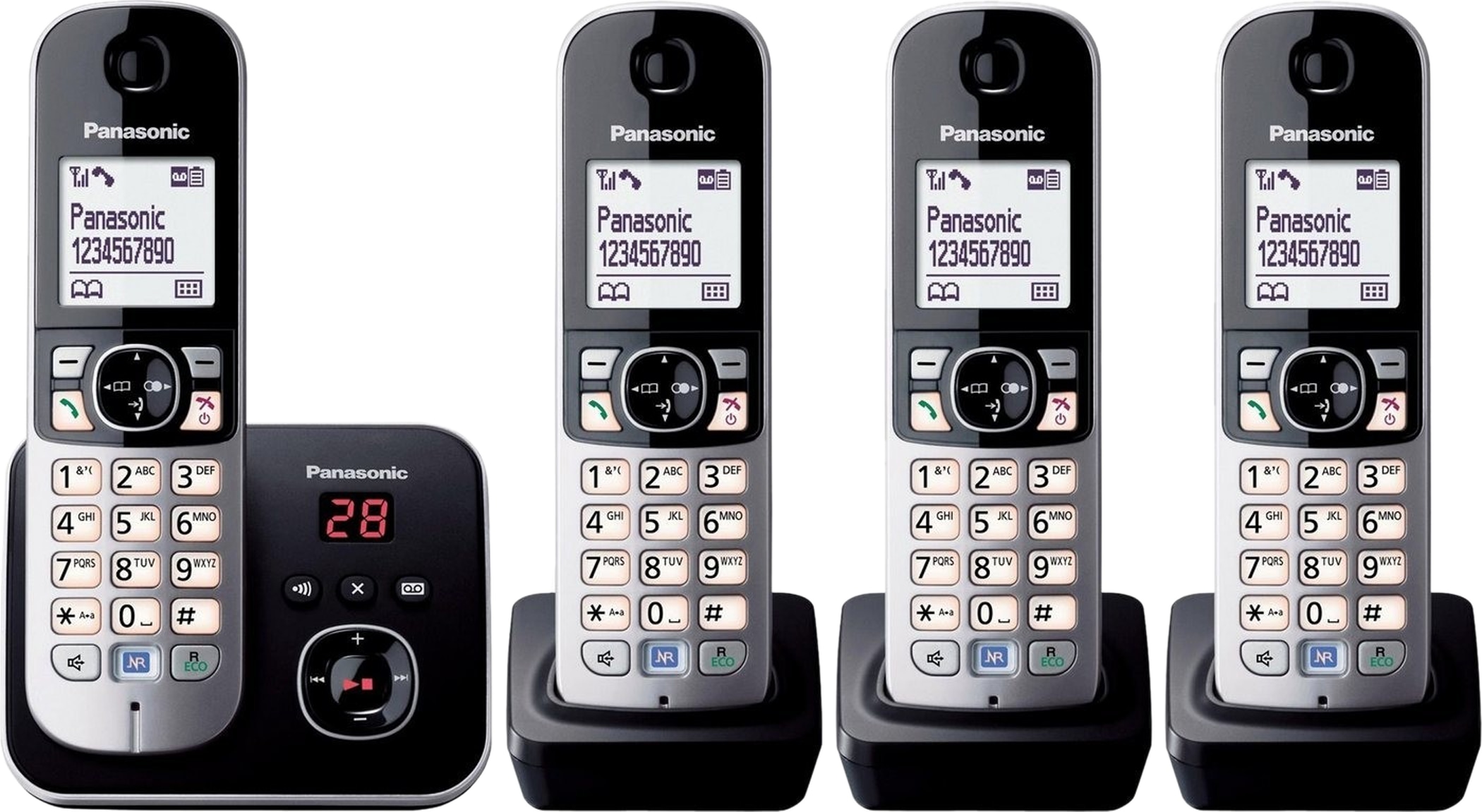 PANASONIC Dect-Telefon KX-TG6824GB PANASONIC Dect-Telefon KX-TG6824GB
