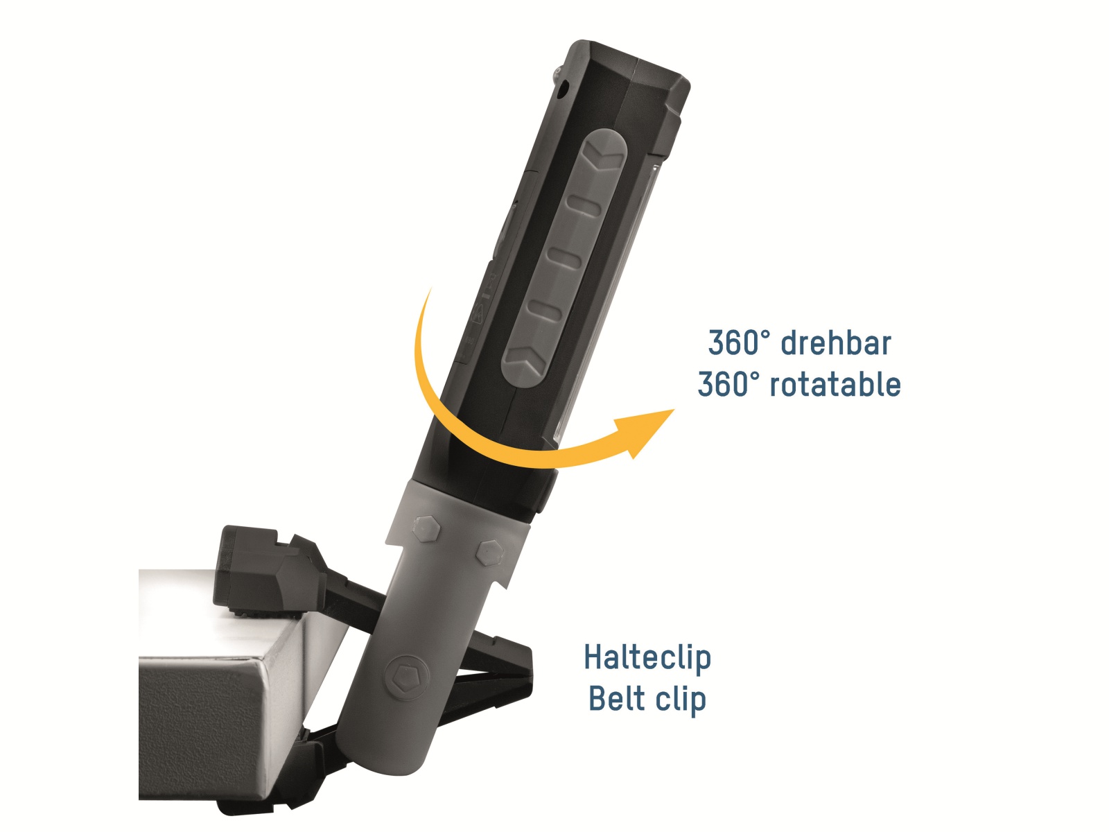 ANSMANN LED-Arbeitsleuchte WL230B, Kunststoff, 230 lm, batteriebetrieben ANSMANN LED-Arbeitsleuchte WL230B, Kunststoff, 230 lm, batteriebetrieben