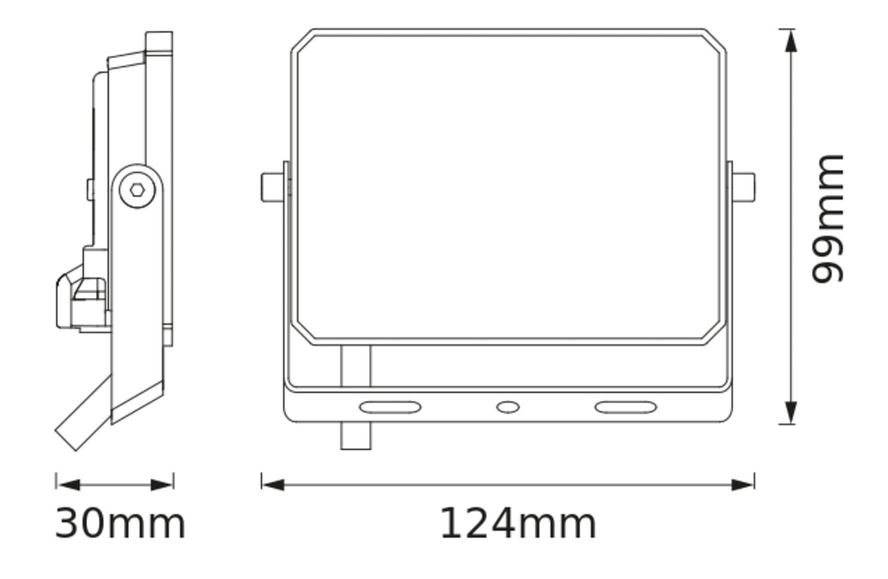 BELLALUX LED-Fluter, 20W, 4000K, 1800lm, neutralweiß, IP65, schwarz BELLALUX LED-Fluter, 20W, 4000K, 1800lm, neutralweiß, IP65, schwarz