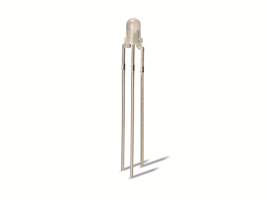 EVERSTAR Duo-LEDs ESL-R3071HBURW019, blau/rot, 10 Stück EVERSTAR Duo-LEDs ESL-R3071HBURW019, blau/rot, 10 Stück