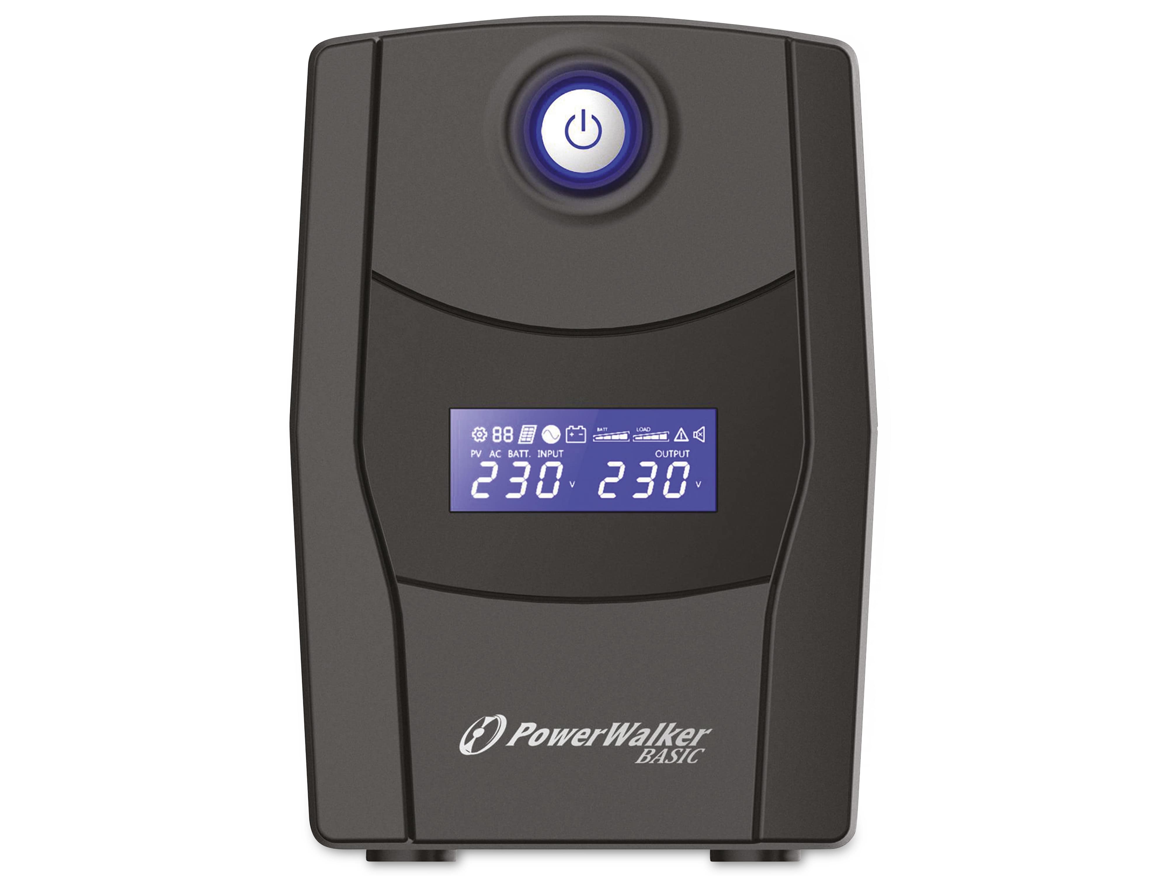BLUEWALKER USV VI 800 STL Basic 800VA, 480W BLUEWALKER USV VI 800 STL Basic 800VA, 480W