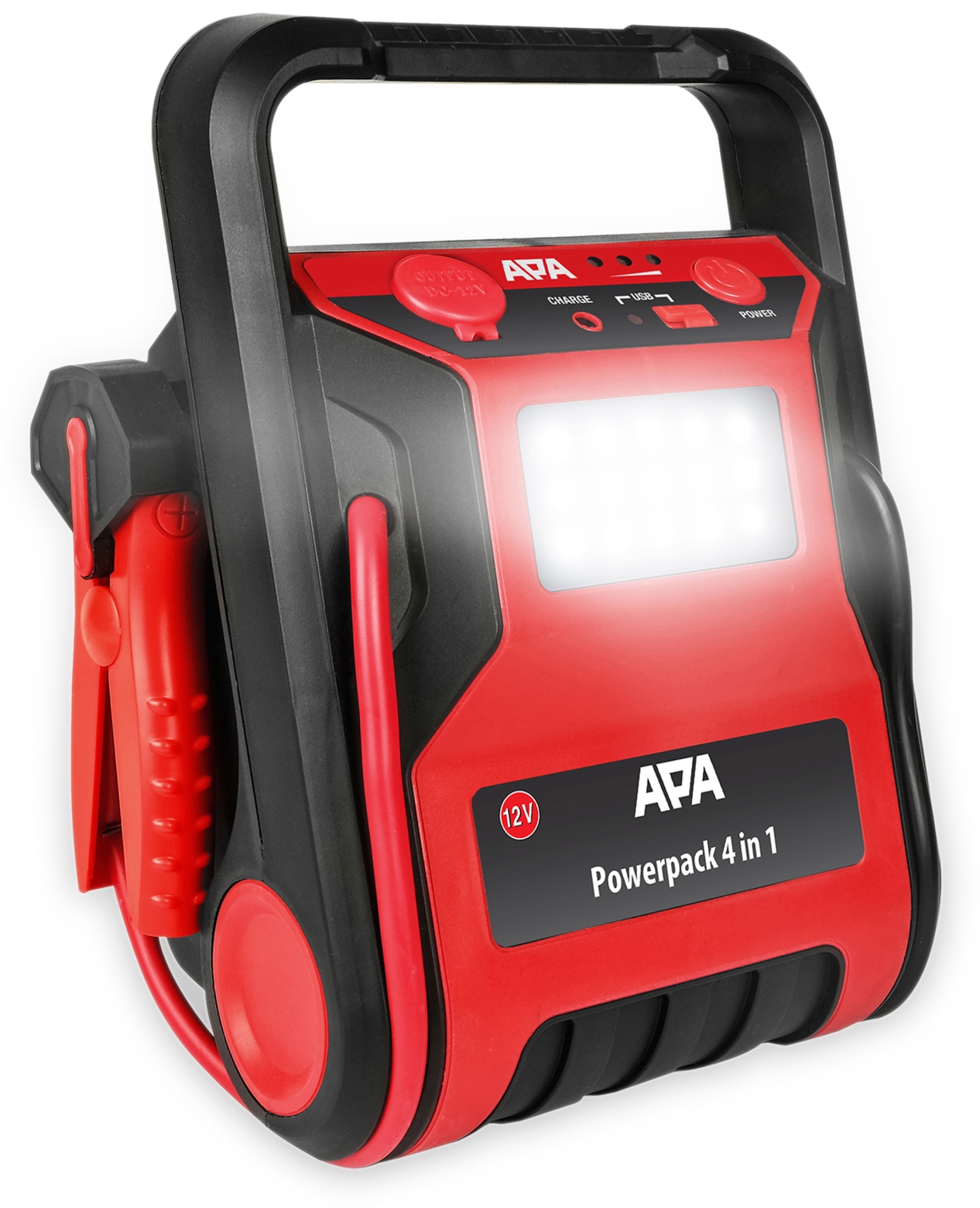 APA Starthilfegerät 16553, 4 in 1, Powerpack