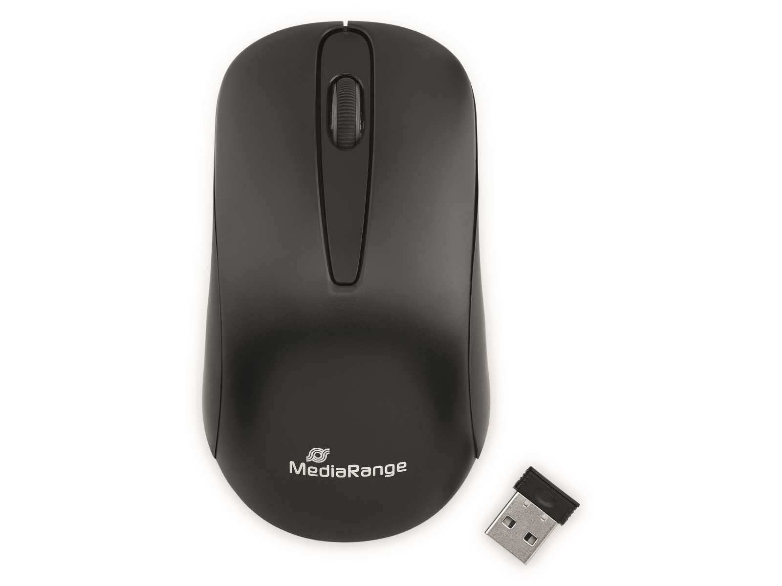 MEDIARANGE Funk-Maus MROS209, 3 Tasten, schwarz MEDIARANGE Funk-Maus MROS209, 3 Tasten, schwarz
