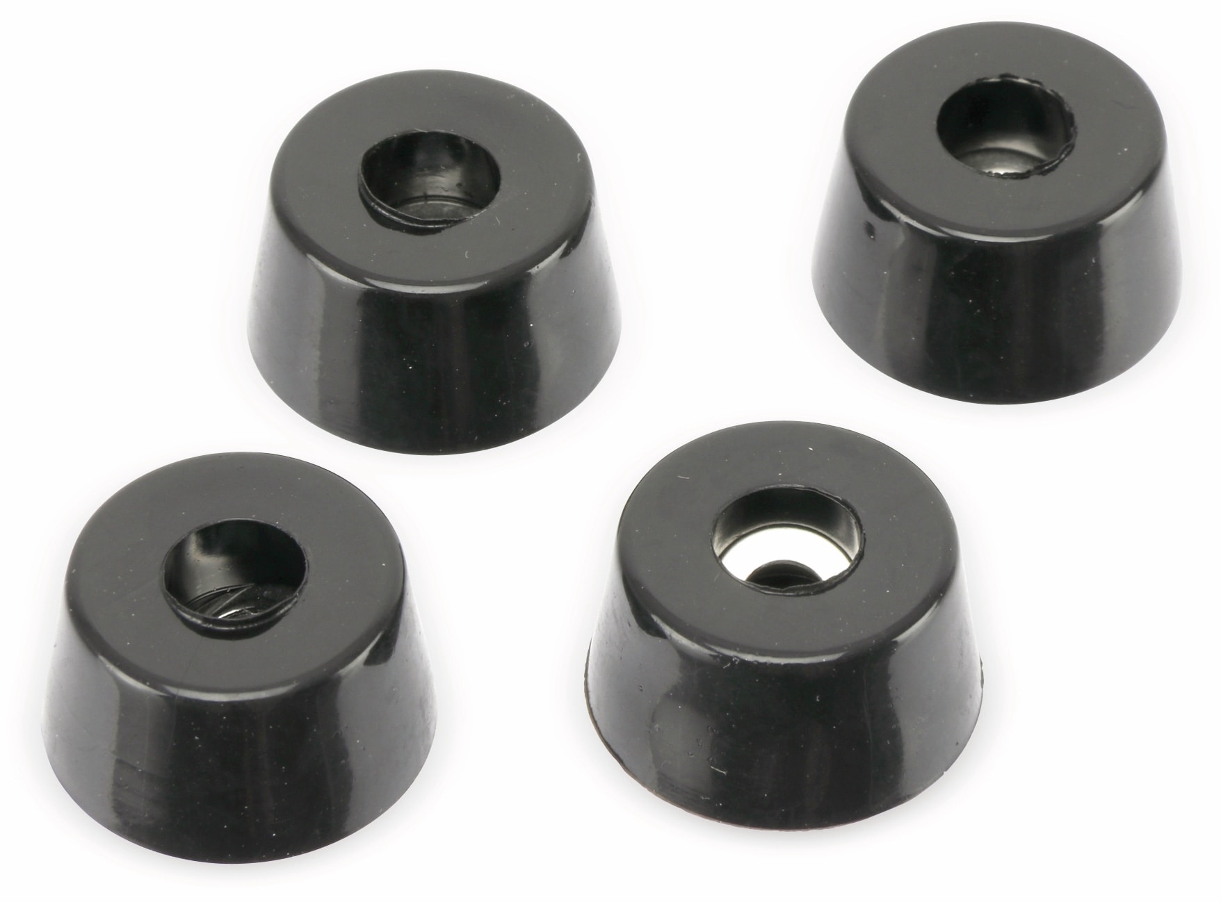 Gerätefuß, 26x13 mm, Stahleinlage, 4St. Gerätefuß, 26x13 mm, Stahleinlage, 4St.