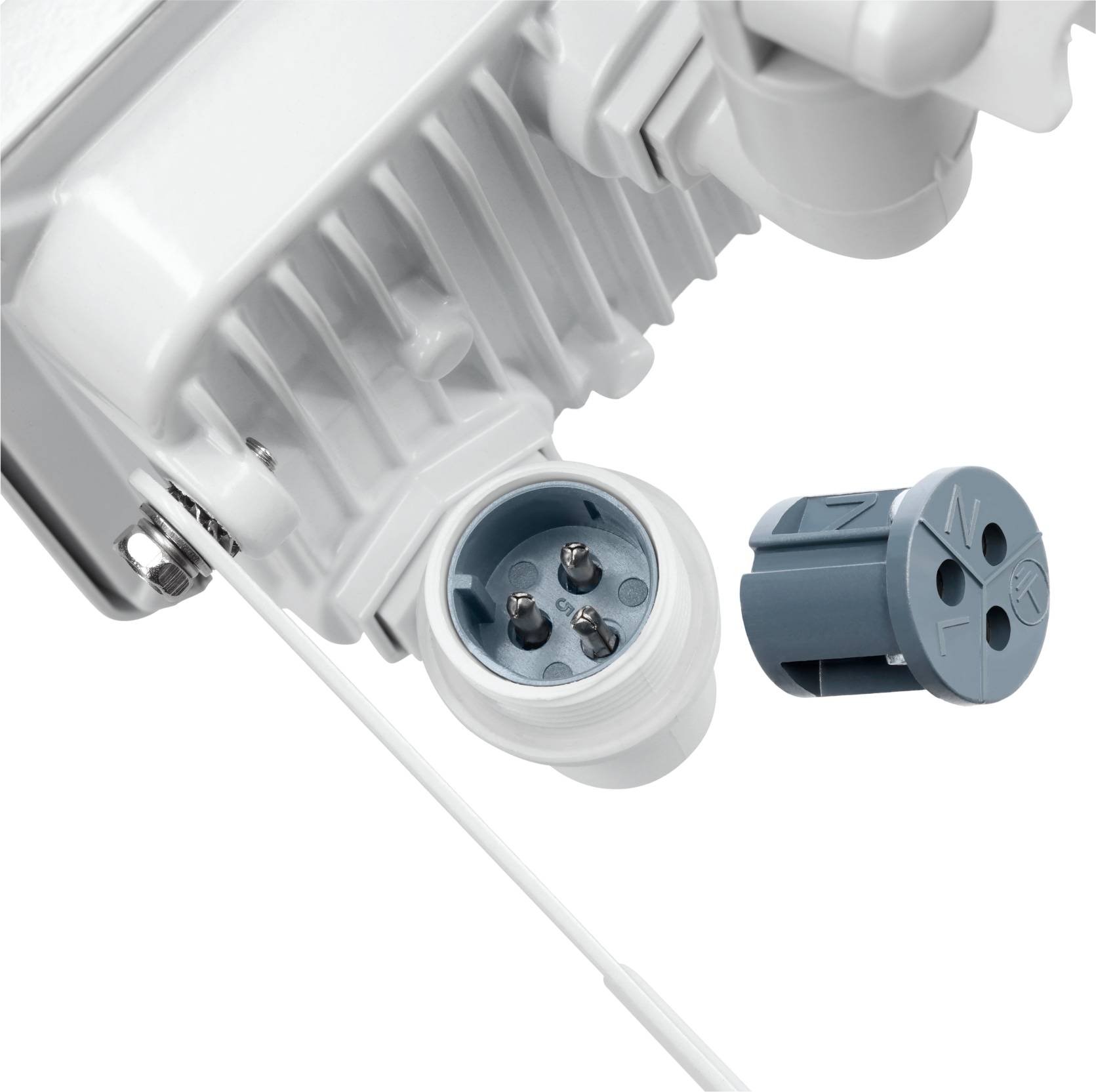 GOOBAY LED-Fluter mit Bewegungsmelder, 30W, 2550lm, 4000K, weiß GOOBAY LED-Fluter mit Bewegungsmelder, 30W, 2550lm, 4000K, weiß