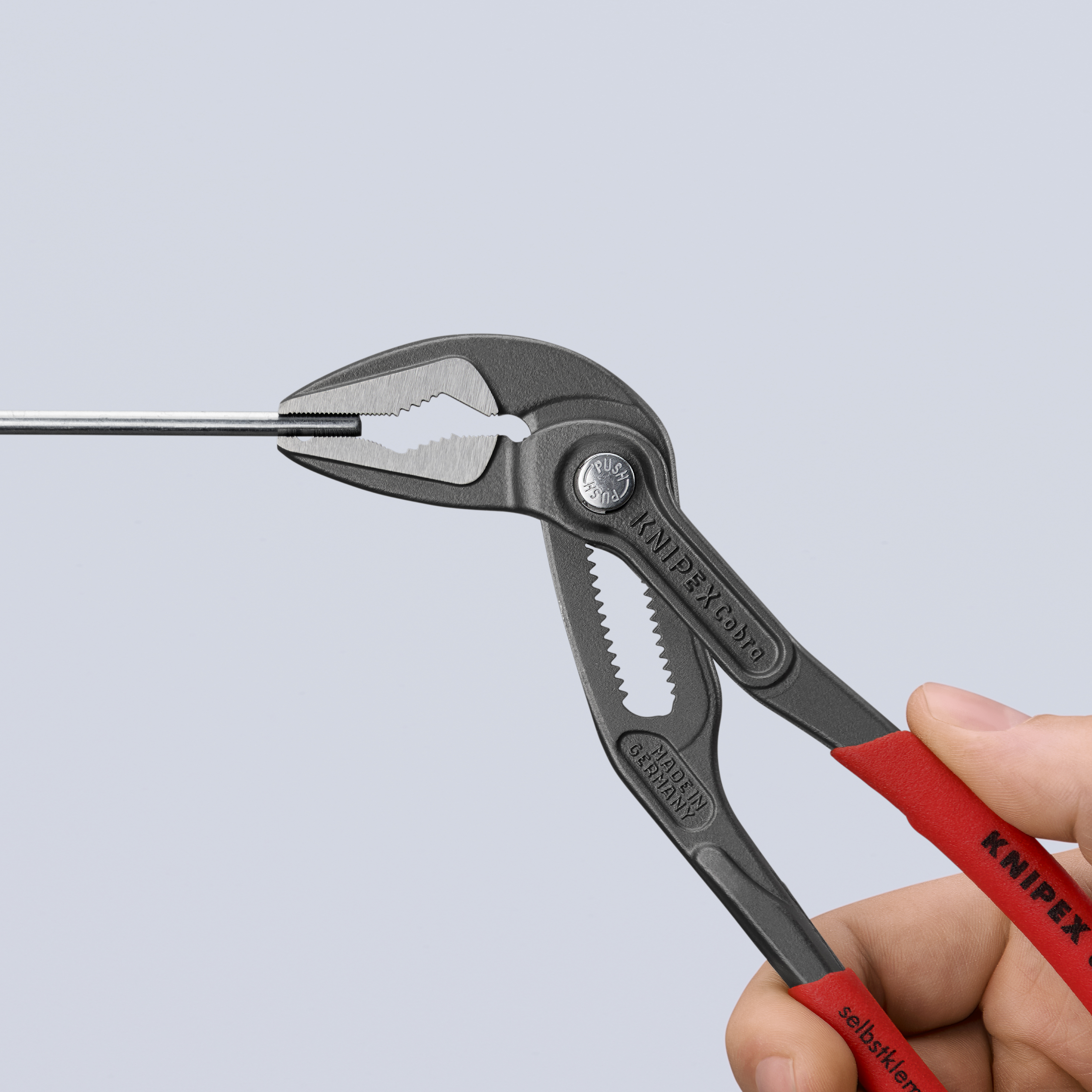 KNIPEX Wasserpumpenzange Cobra ES, 87 51 180, 180 mm