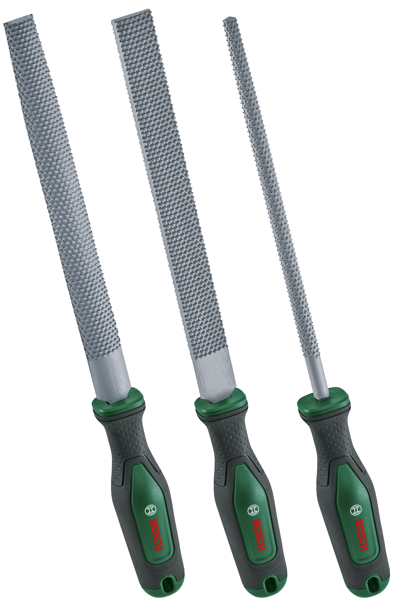BOSCH Holzraspel-Set, 1600A02ZB1, 200 mm, 3-teilig BOSCH Holzraspel-Set, 1600A02ZB1, 200 mm, 3-teilig